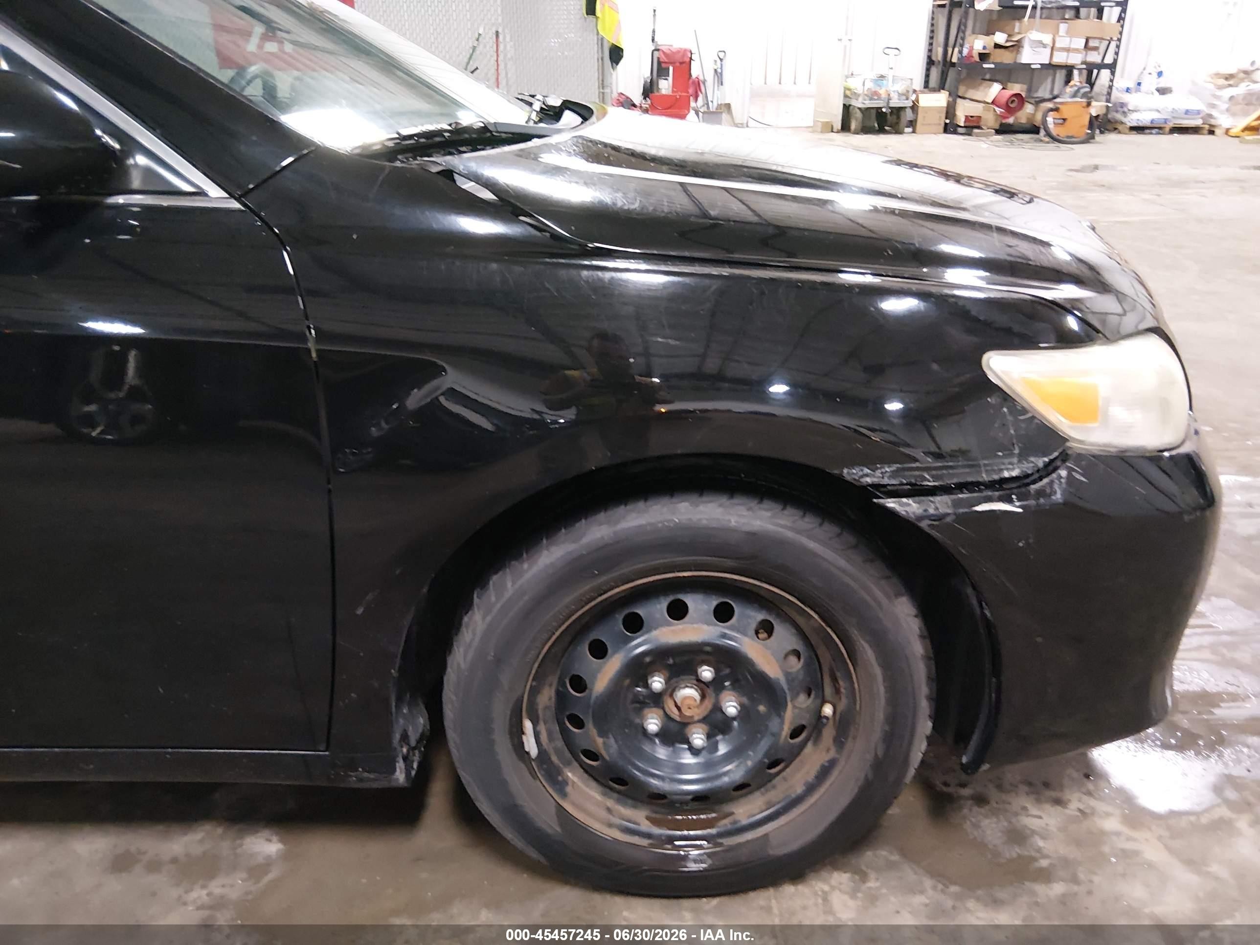 2010 Toyota Camry Le Black vin: 4T1BF3EK5AU093753