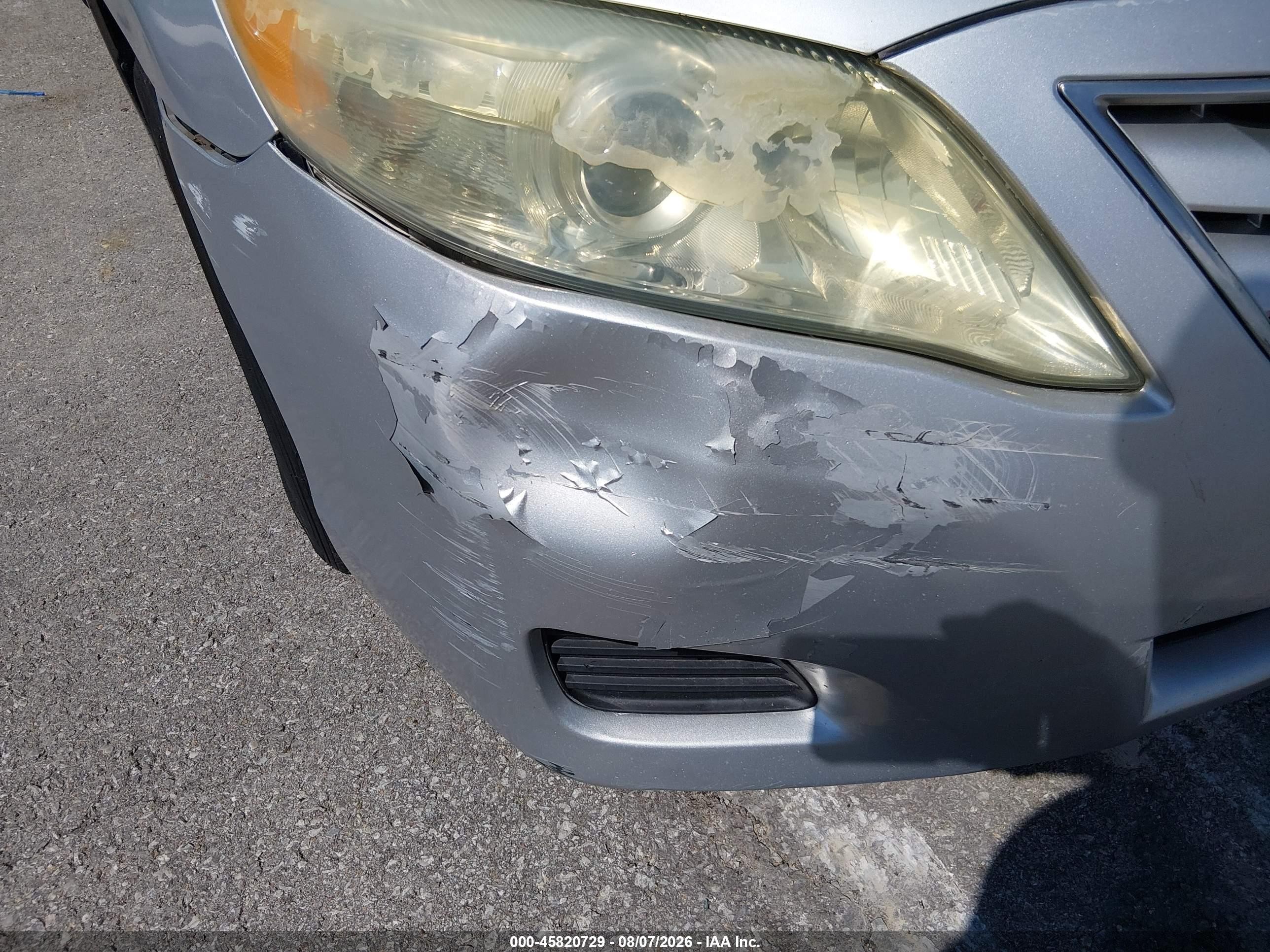 2010 Toyota Camry Le Silver vin: 4T1BF3EK5AU097611