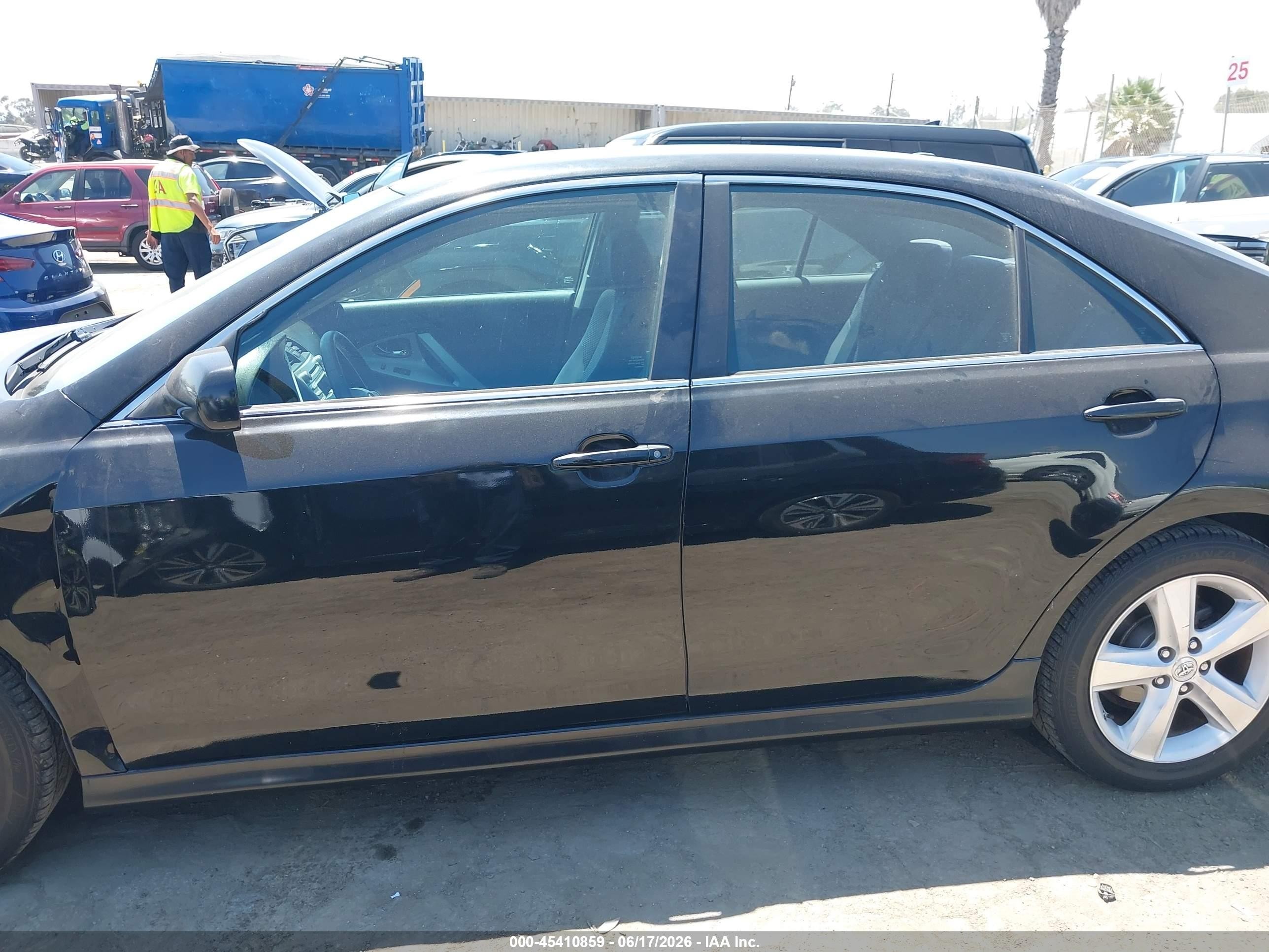2010 Toyota Camry Se Black vin: 4T1BF3EK5AU098810