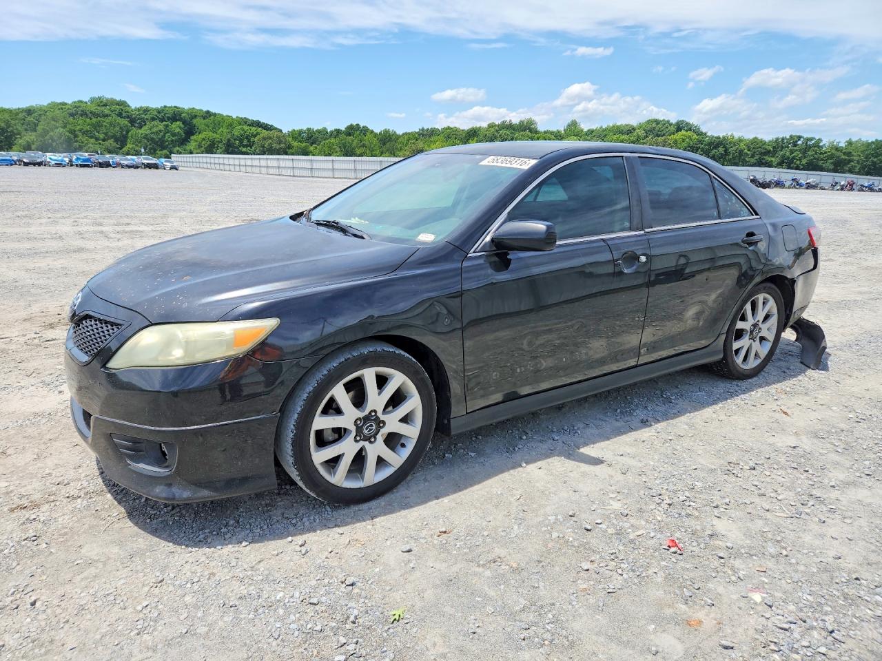2010 Toyota Camry Se Черный vin: 4T1BF3EK5AU113046