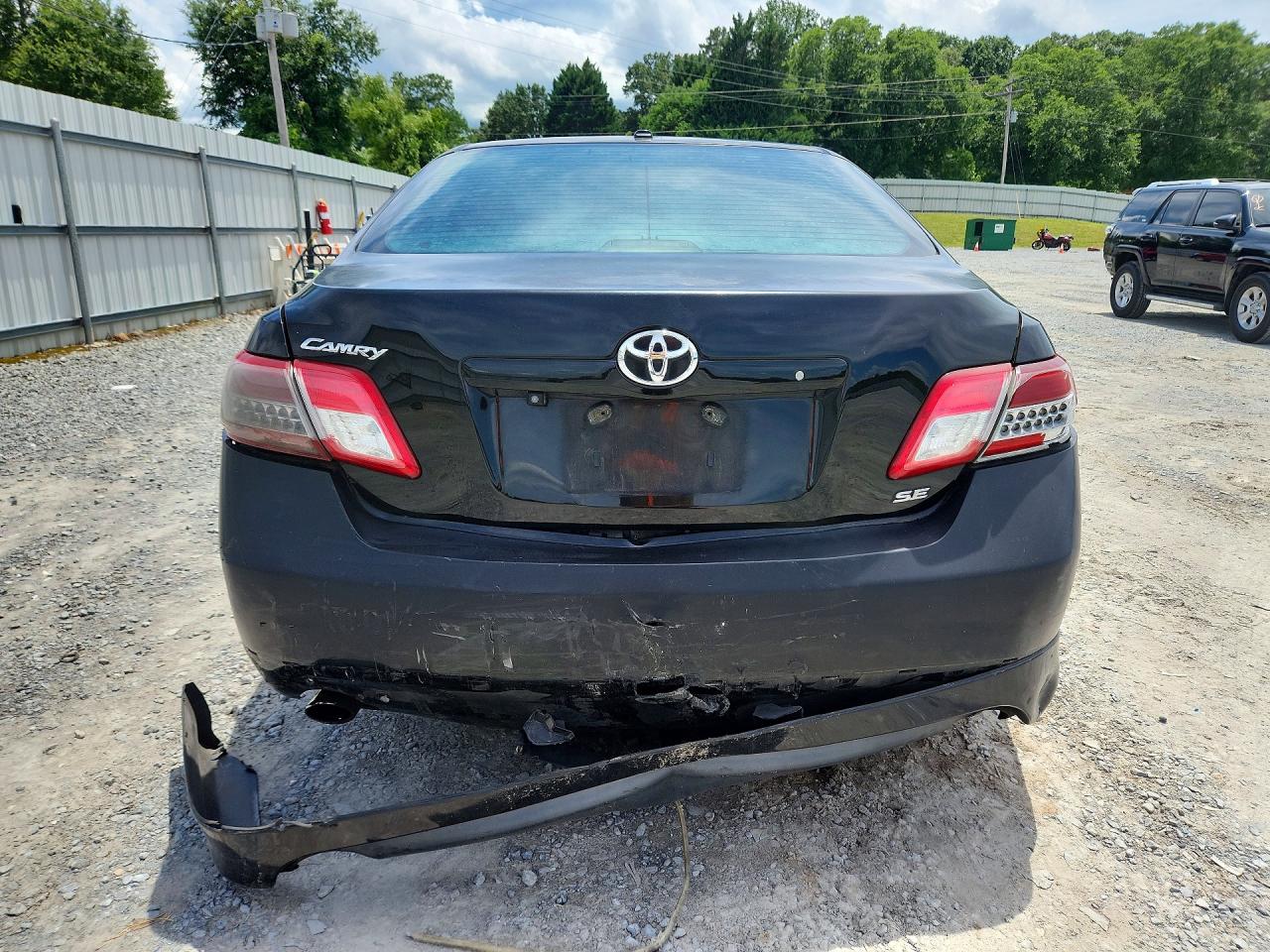 2010 Toyota Camry Se Черный vin: 4T1BF3EK5AU113046