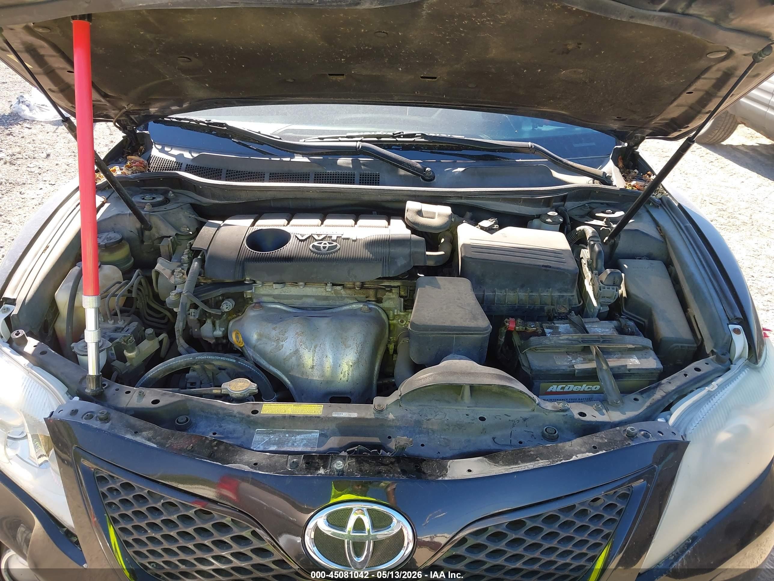 2010 Toyota Camry Se Black vin: 4T1BF3EK5AU505749