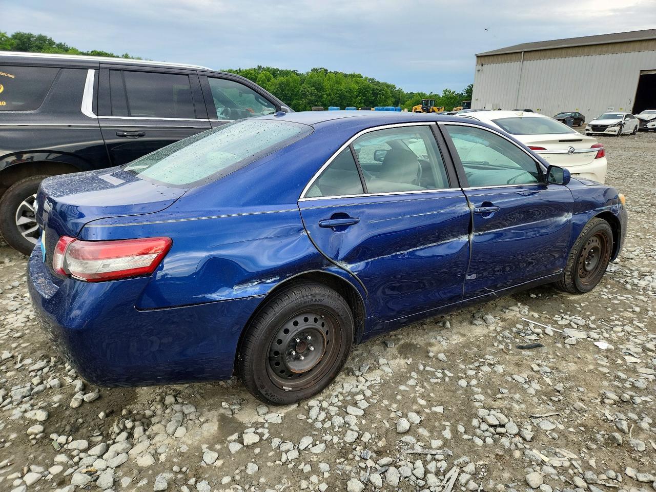 2010 Toyota Camry Base Синий vin: 4T1BF3EK5AU511583