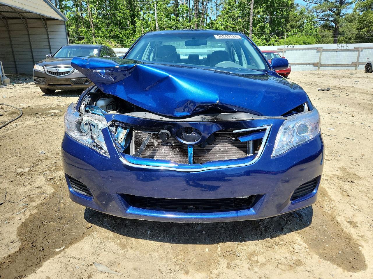 2010 Toyota Camry Le Blue vin: 4T1BF3EK5AU551985