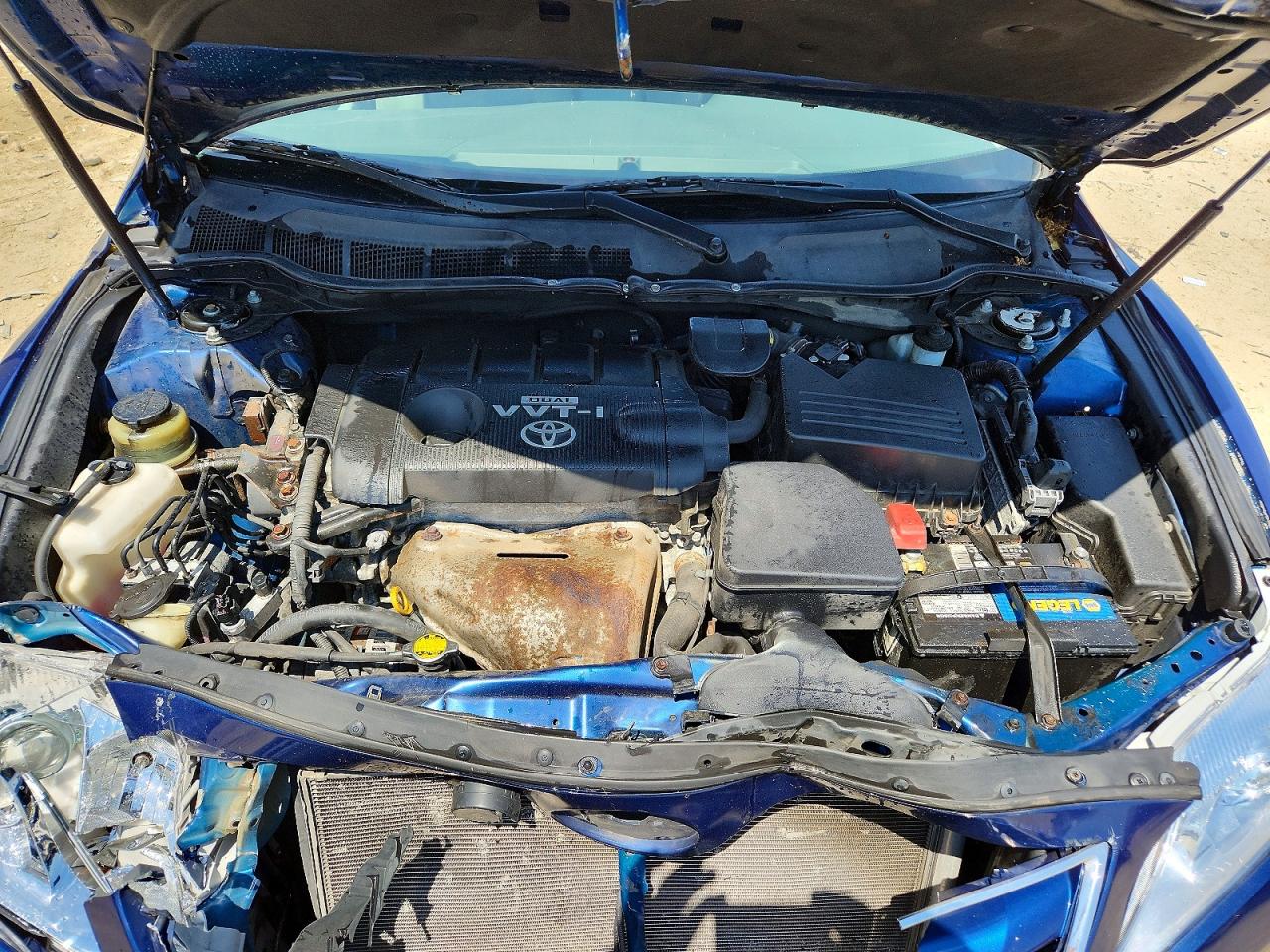 2010 Toyota Camry Le Blue vin: 4T1BF3EK5AU551985