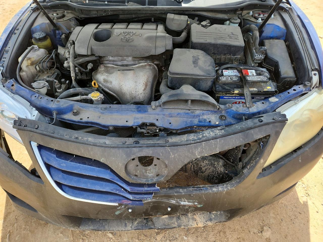 2010 Toyota Camry Le Blue vin: 4T1BF3EK5AU563442