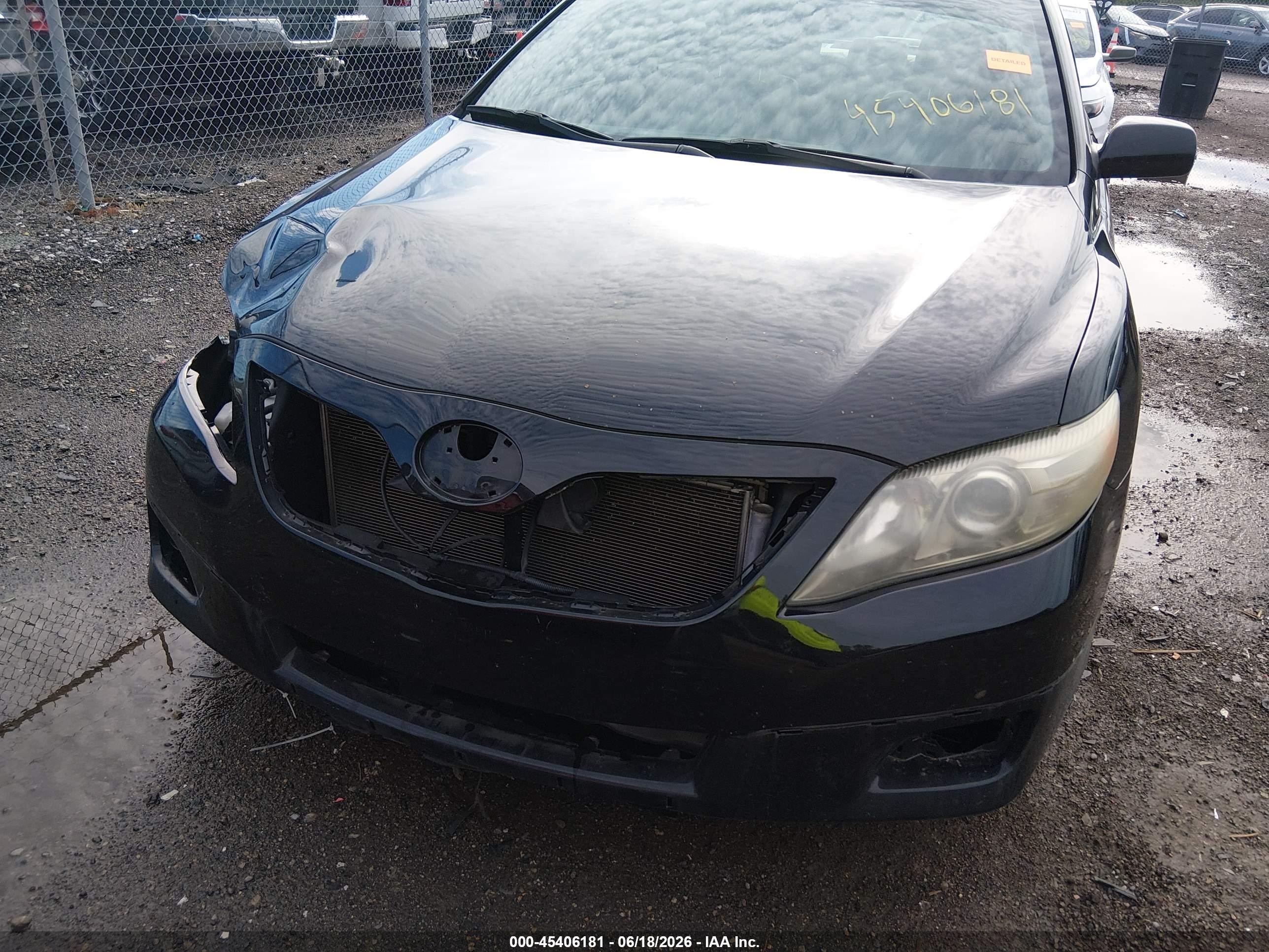 2011 Toyota Camry Se Black vin: 4T1BF3EK5BU124310