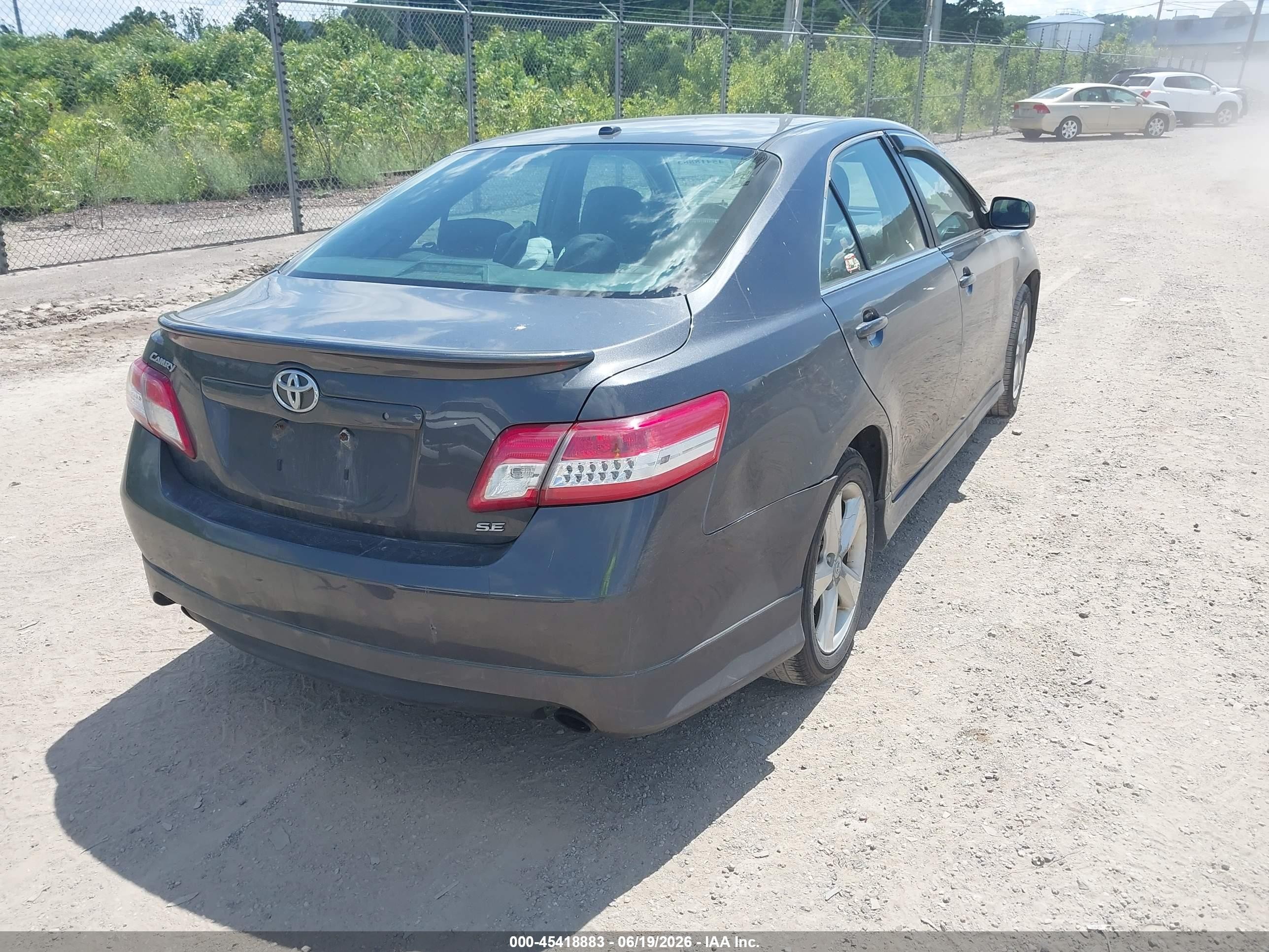 2011 Toyota Camry Se/le/xle Gray vin: 4T1BF3EK5BU134514