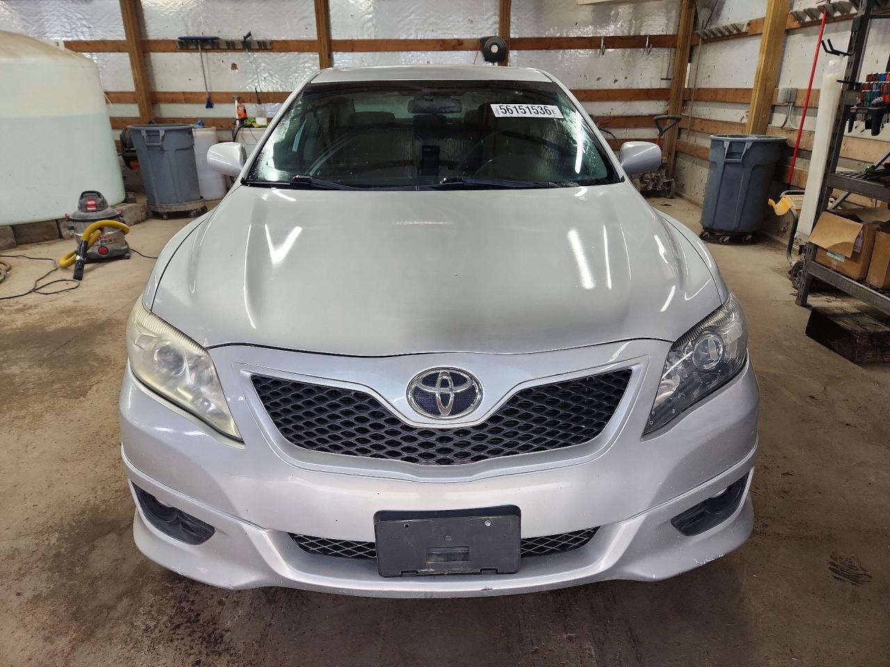 2011 Toyota Camry Se Silver vin: 4T1BF3EK5BU140832