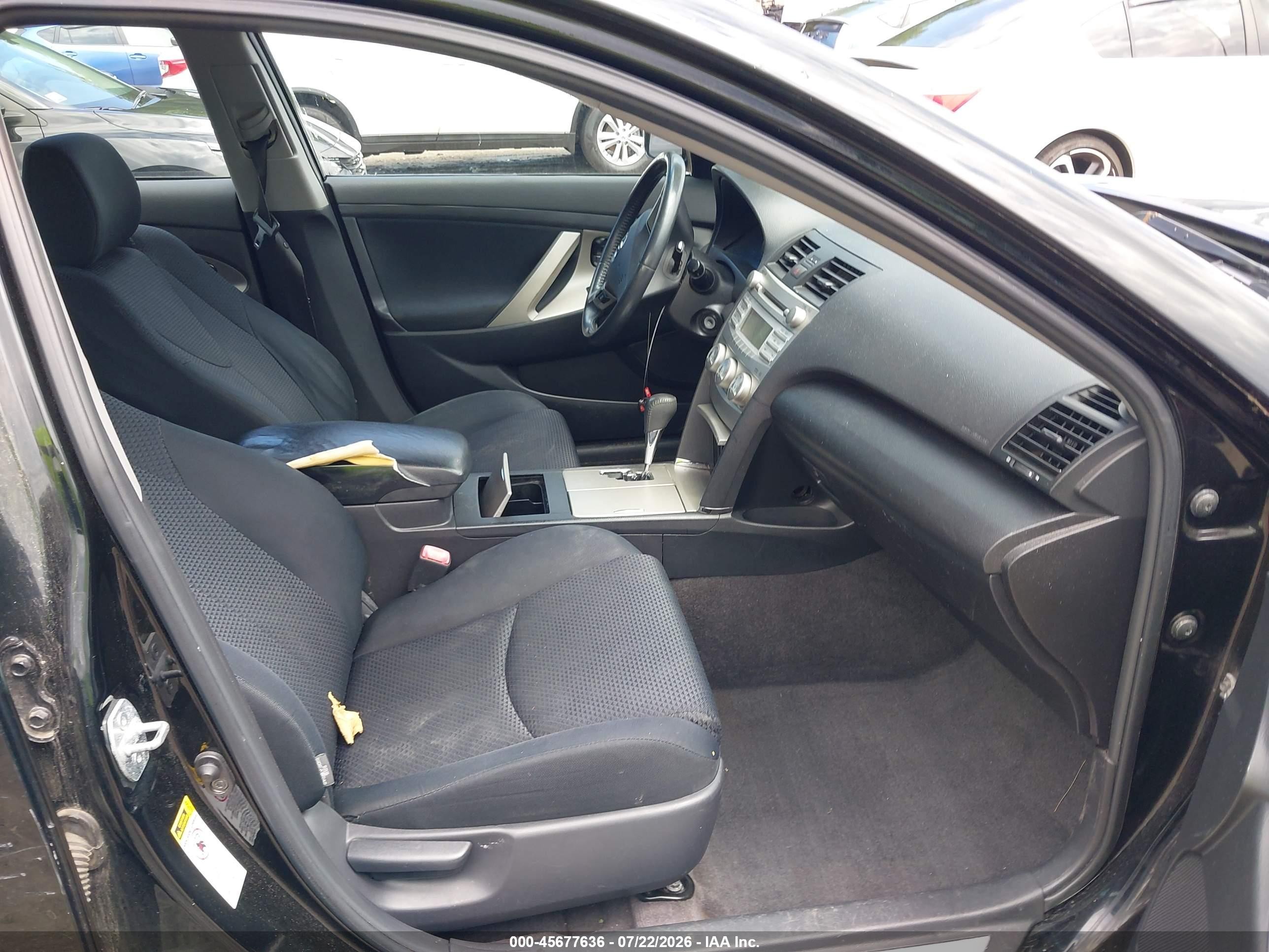 2011 Toyota Camry Se Черный vin: 4T1BF3EK5BU143603