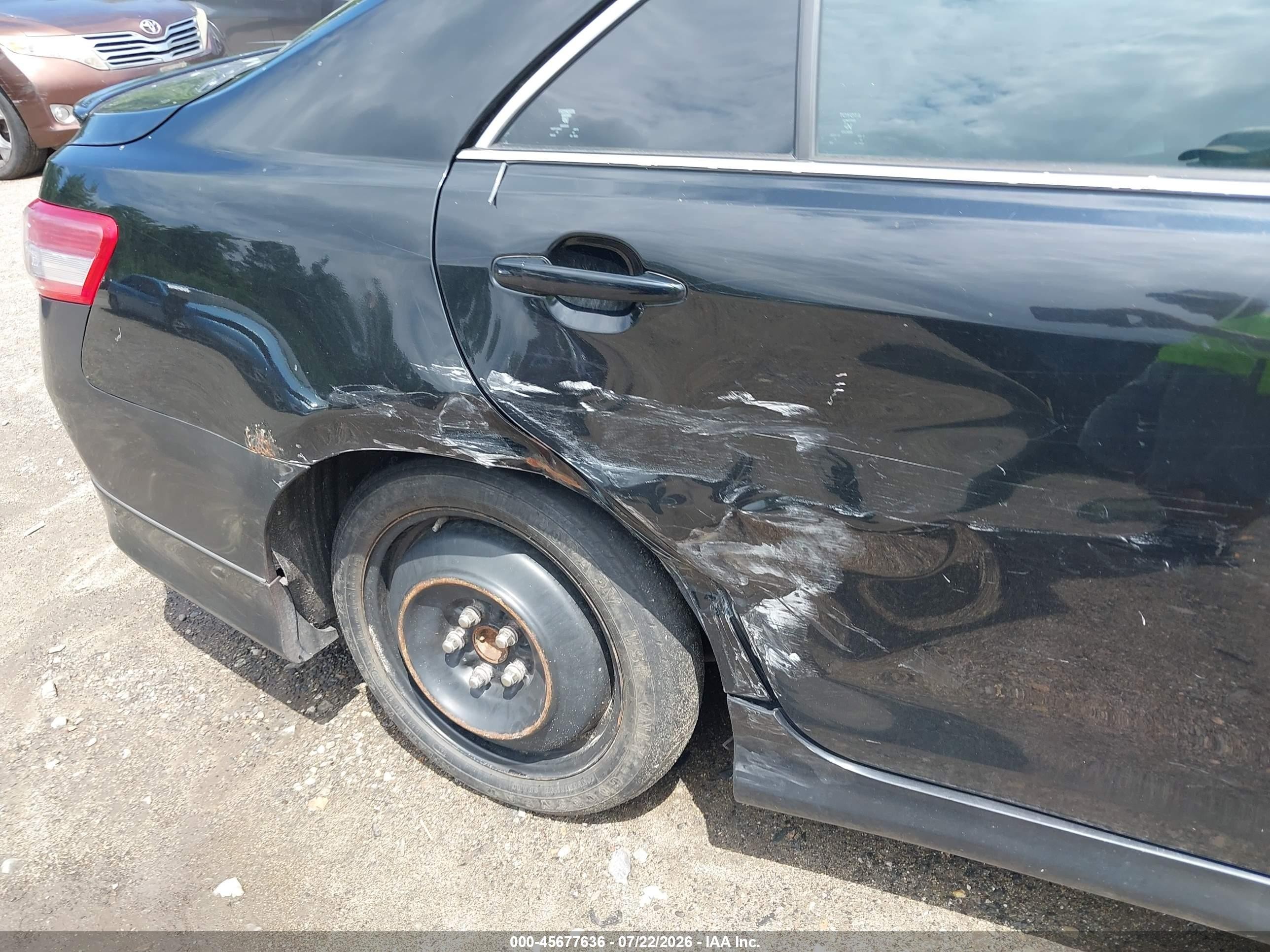 2011 Toyota Camry Se Черный vin: 4T1BF3EK5BU143603