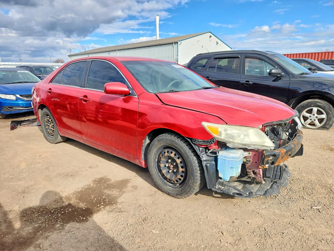 2011 Toyota Camry Le Red vin: 4T1BF3EK5BU150843