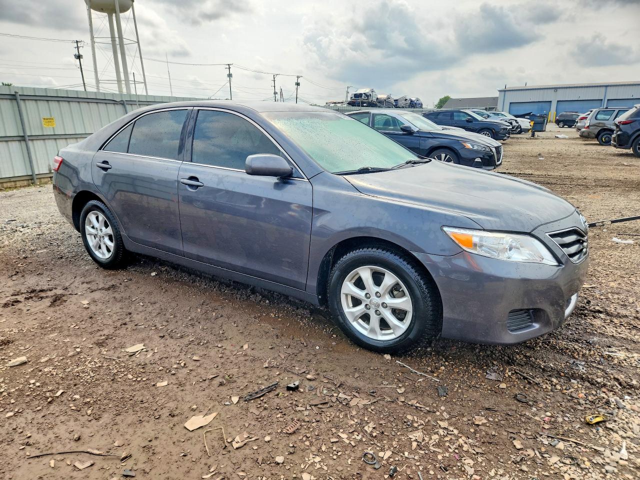 2011 Toyota Camry Le Gray vin: 4T1BF3EK5BU153838