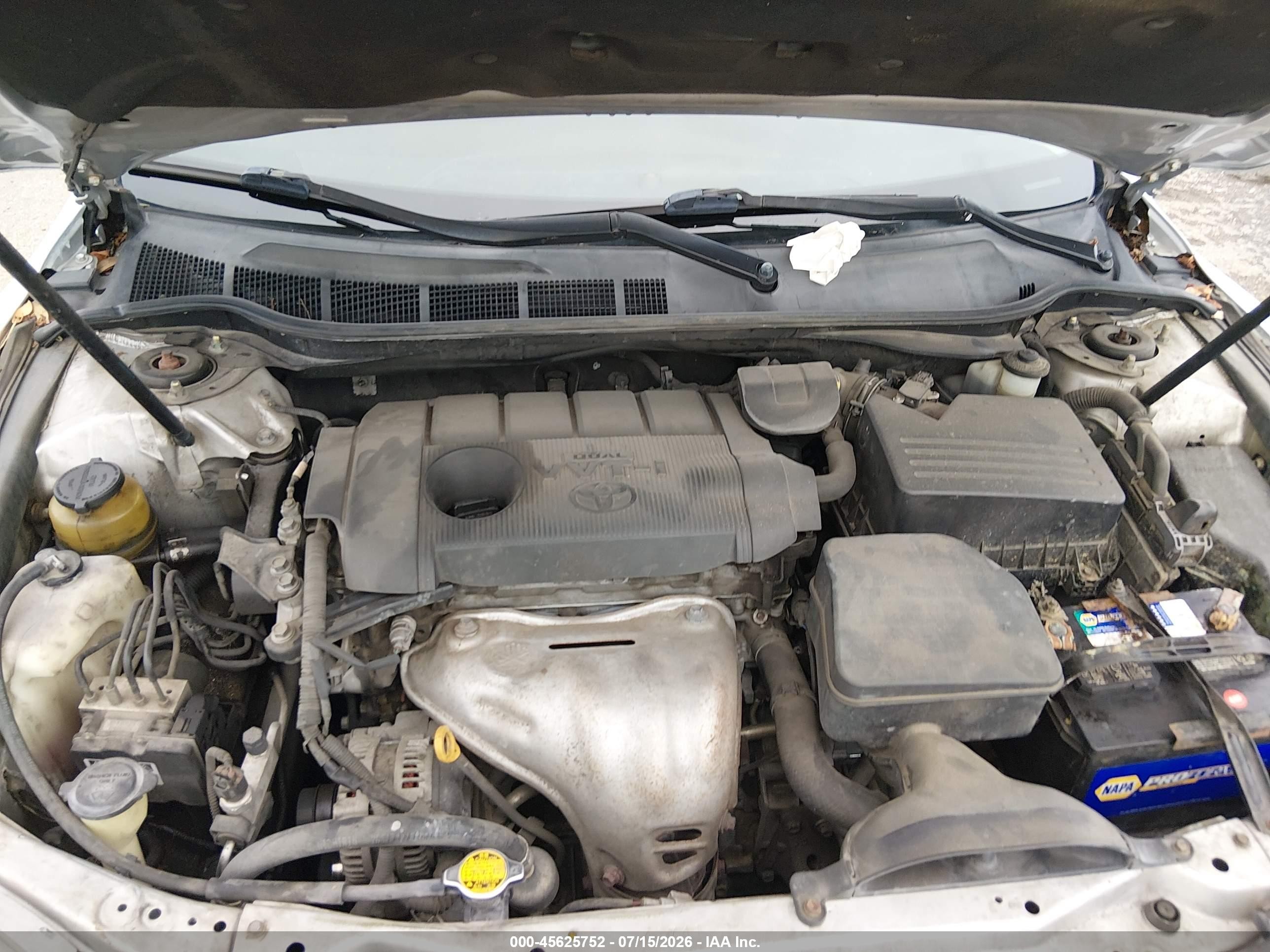 2011 Toyota Camry Se Silver vin: 4T1BF3EK5BU154536