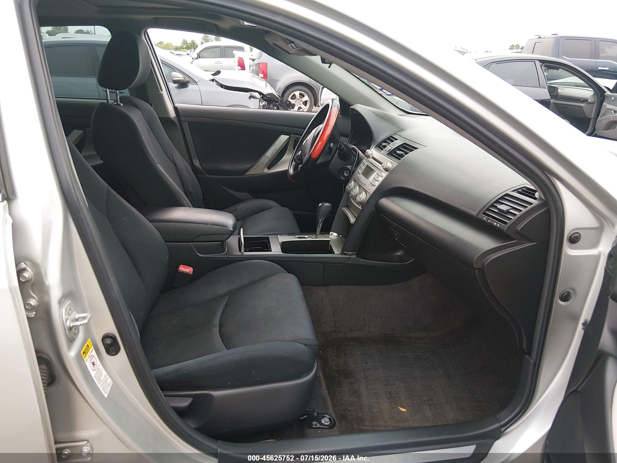 2011 Toyota Camry Se Silver vin: 4T1BF3EK5BU154536