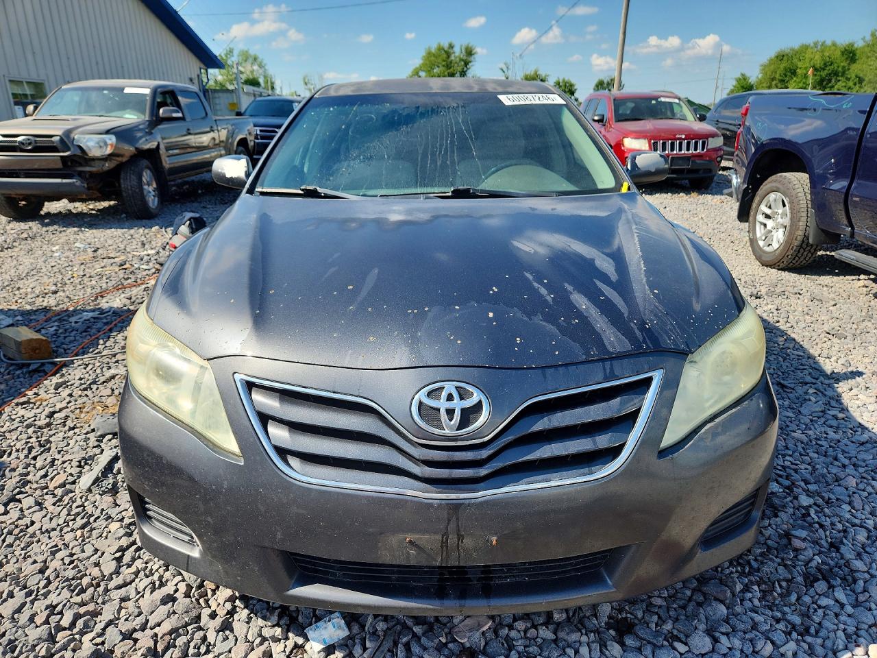 2011 Toyota Camry Le Gray vin: 4T1BF3EK5BU174205