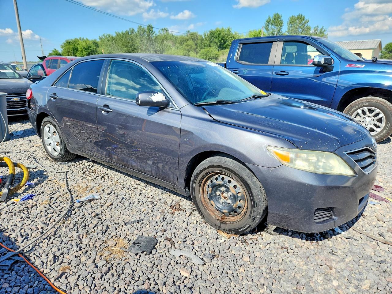 2011 Toyota Camry Le Gray vin: 4T1BF3EK5BU174205