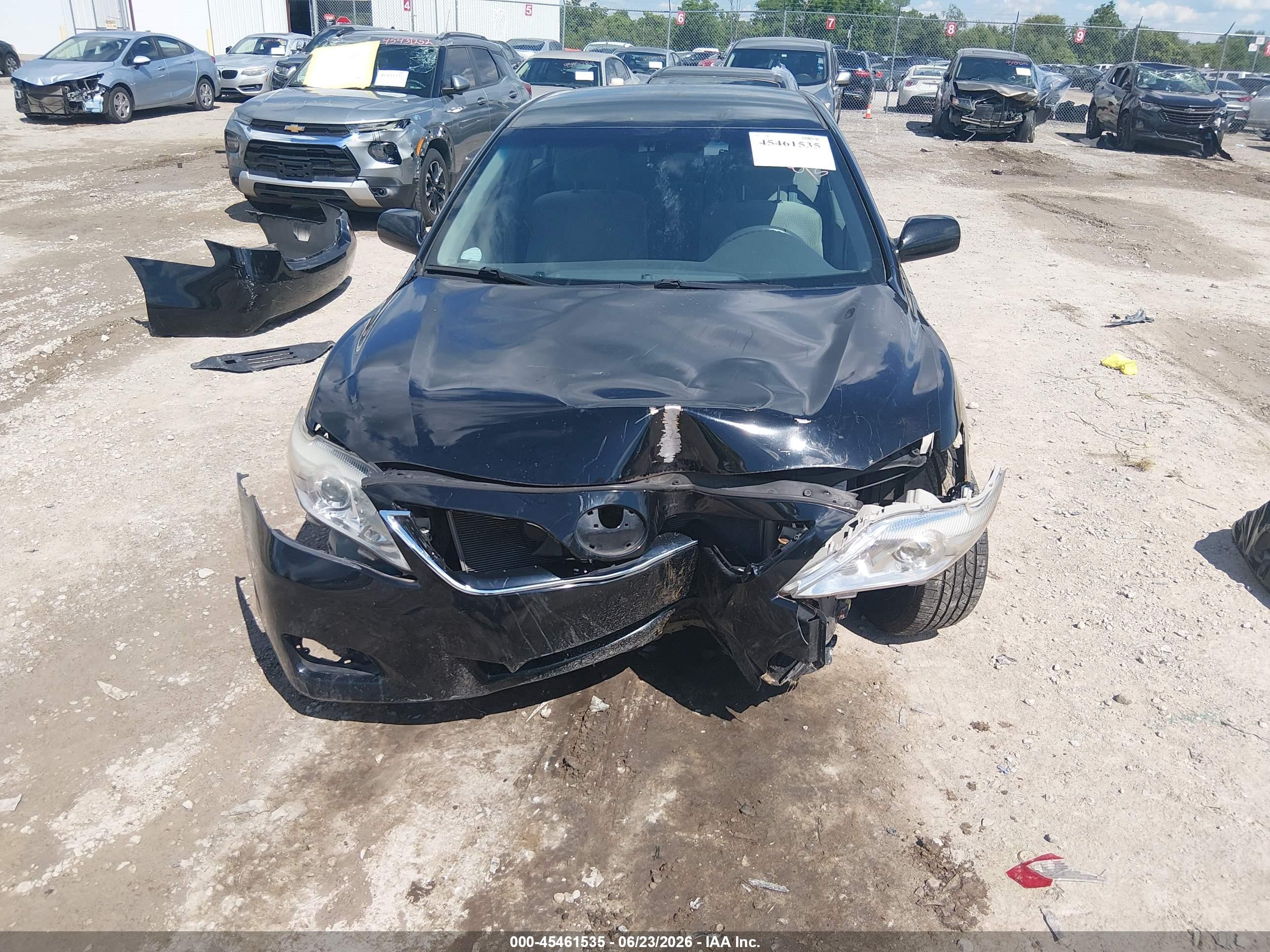 2011 Toyota Camry Le Black vin: 4T1BF3EK5BU174902