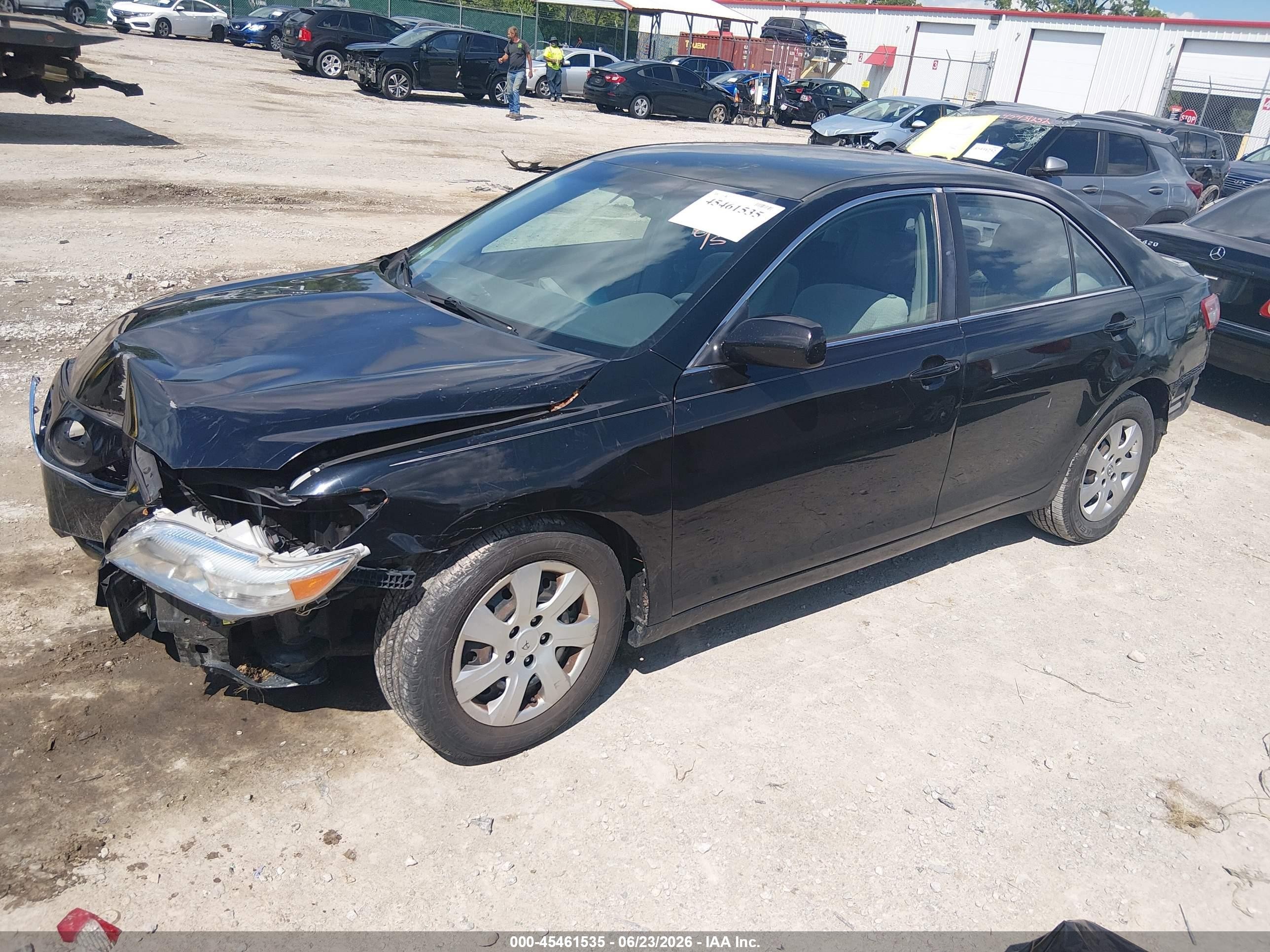 2011 Toyota Camry Le Black vin: 4T1BF3EK5BU174902