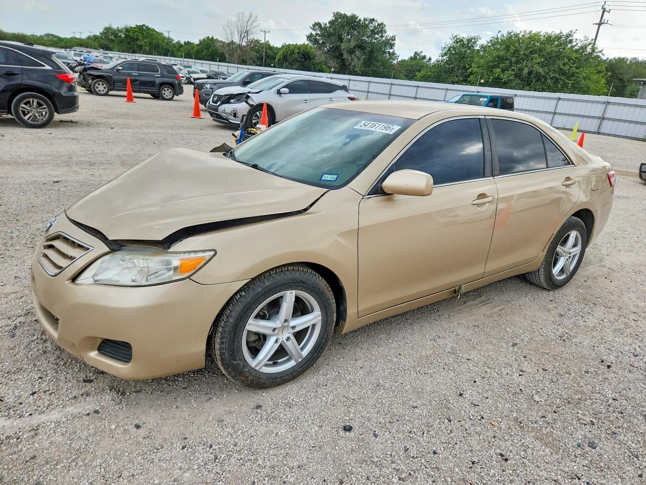 2011 Toyota Camry Le Желто-коричневый vin: 4T1BF3EK5BU190355