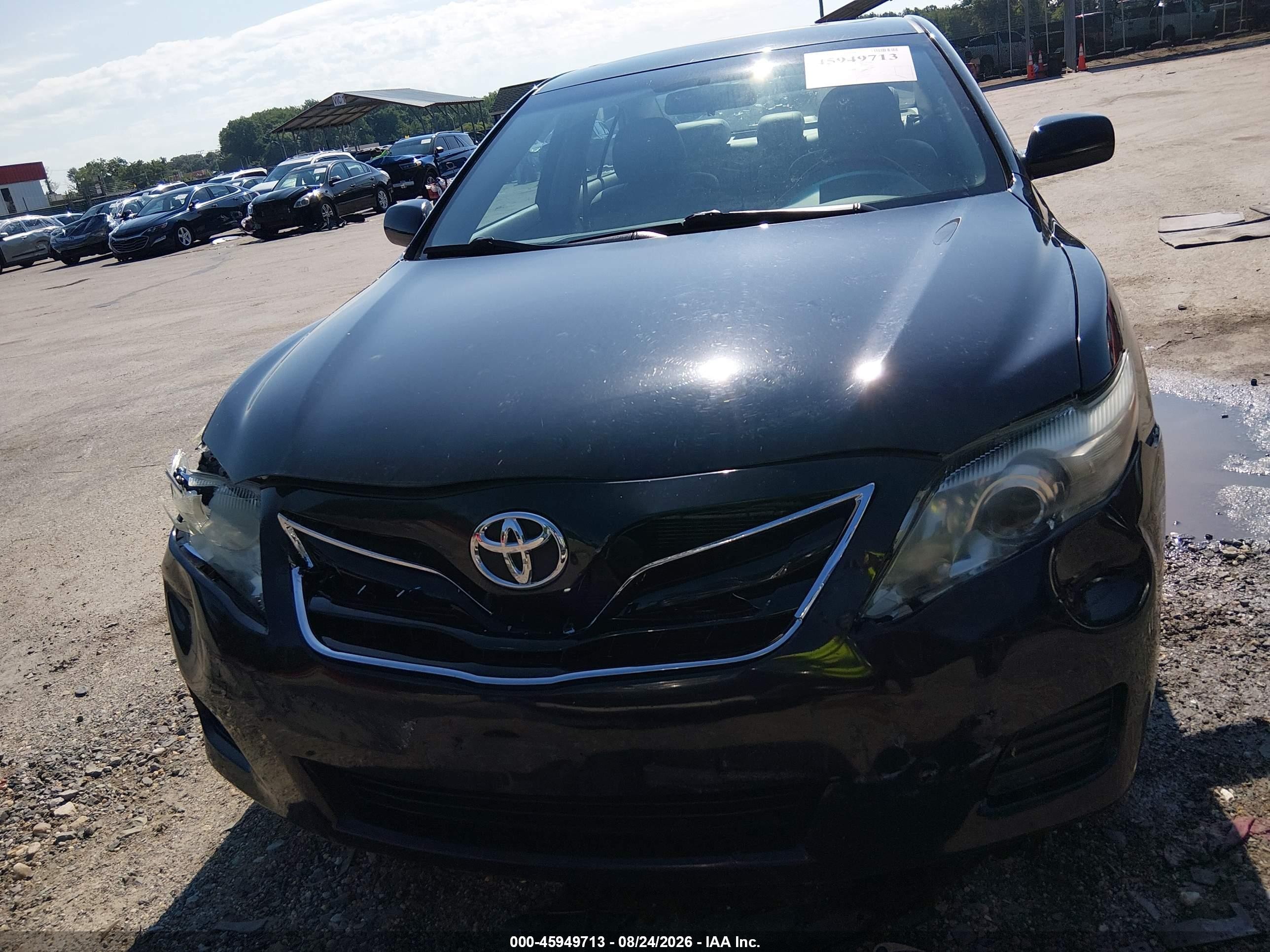 2011 Toyota Camry Le Black vin: 4T1BF3EK5BU190775