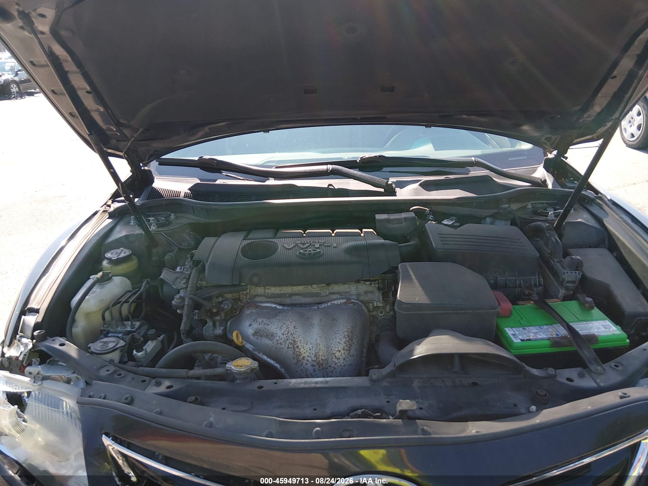 2011 Toyota Camry Le Black vin: 4T1BF3EK5BU190775