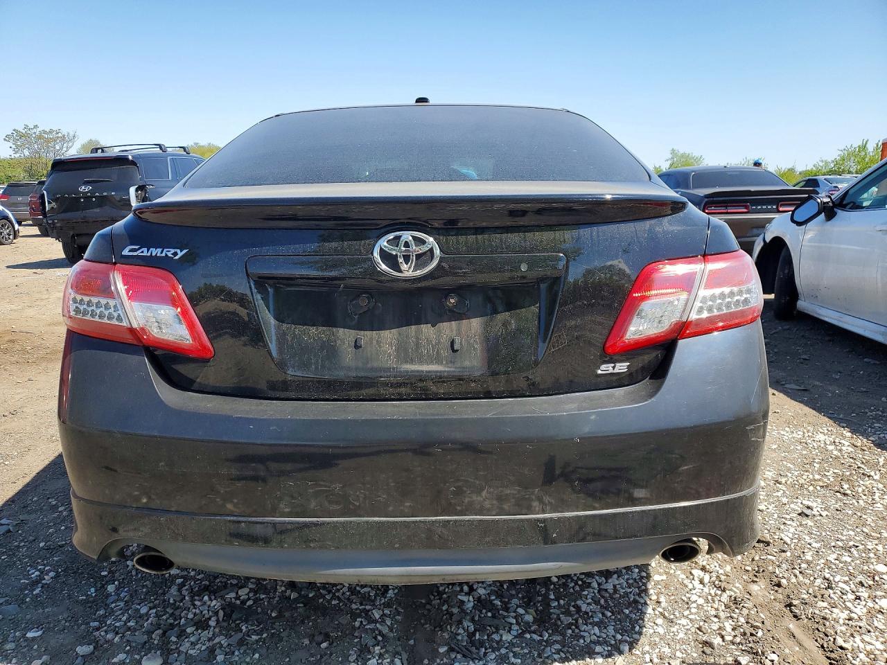 2011 Toyota Camry Se Black vin: 4T1BF3EK5BU194194