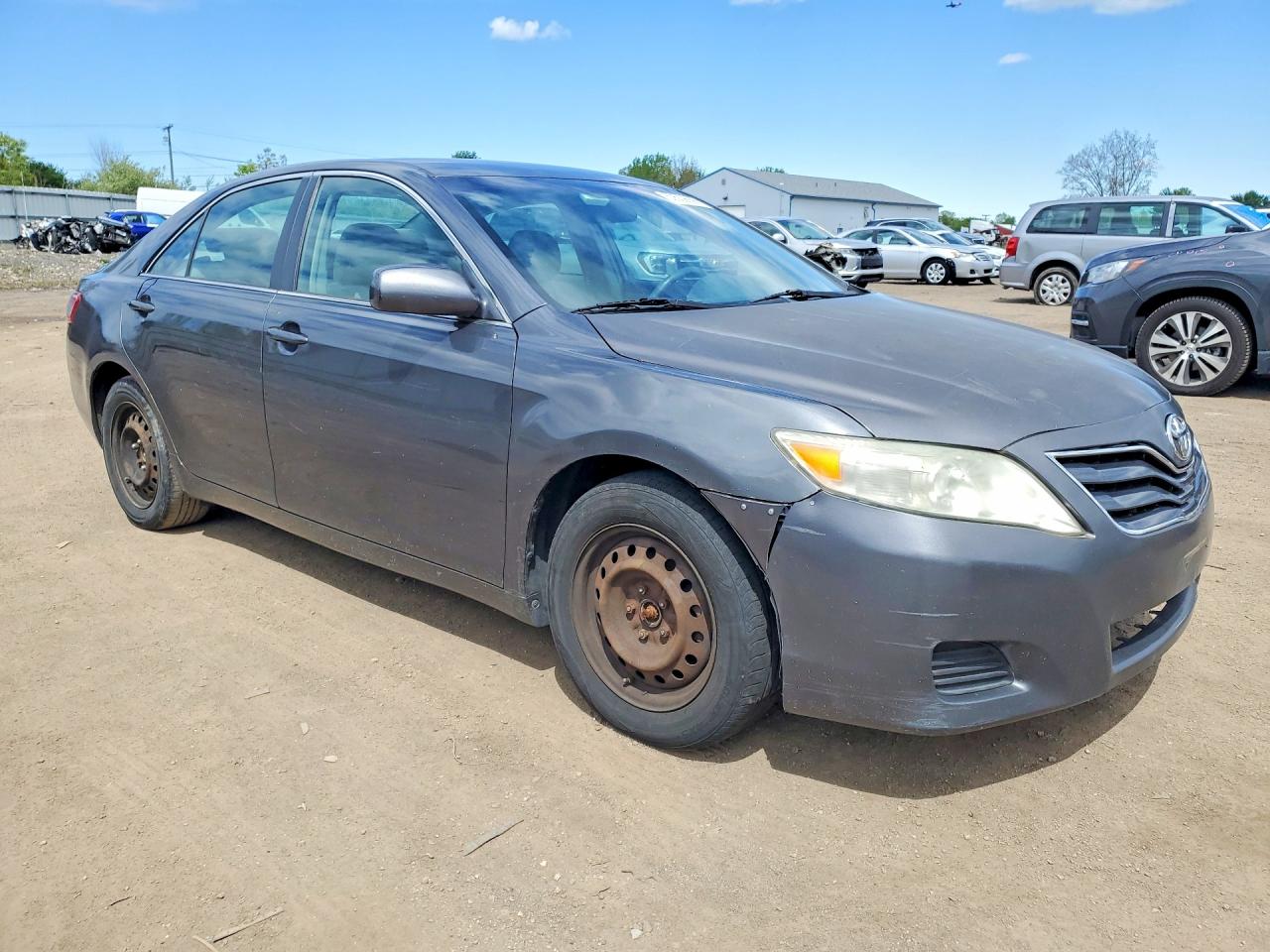 2011 Toyota Camry Le Серый vin: 4T1BF3EK5BU200107