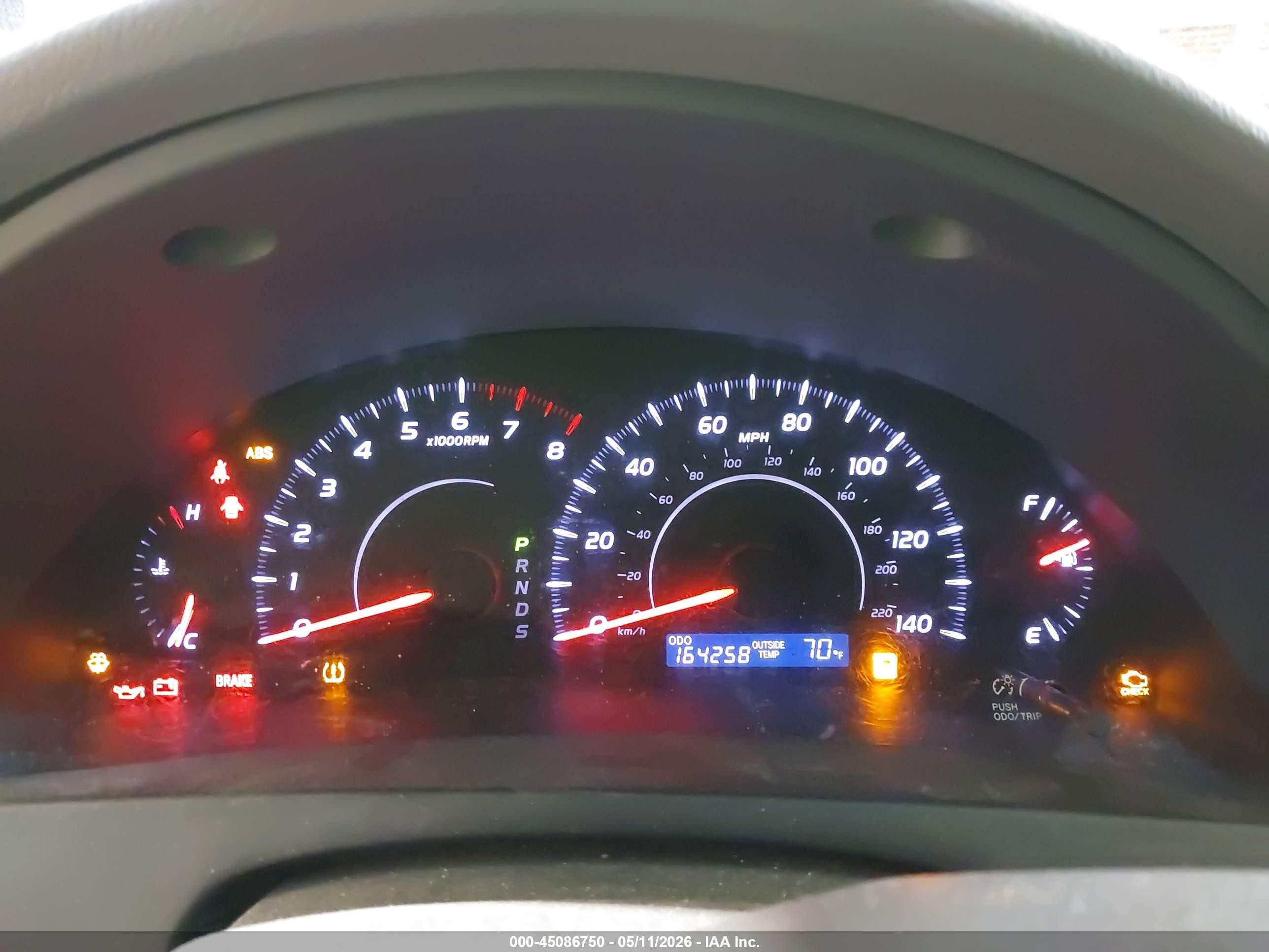 2011 Toyota Camry Le Серый vin: 4T1BF3EK5BU203654