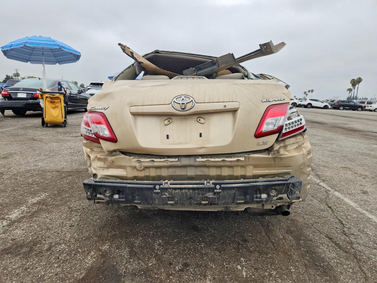 2011 Toyota Camry Le Gold vin: 4T1BF3EK5BU208966