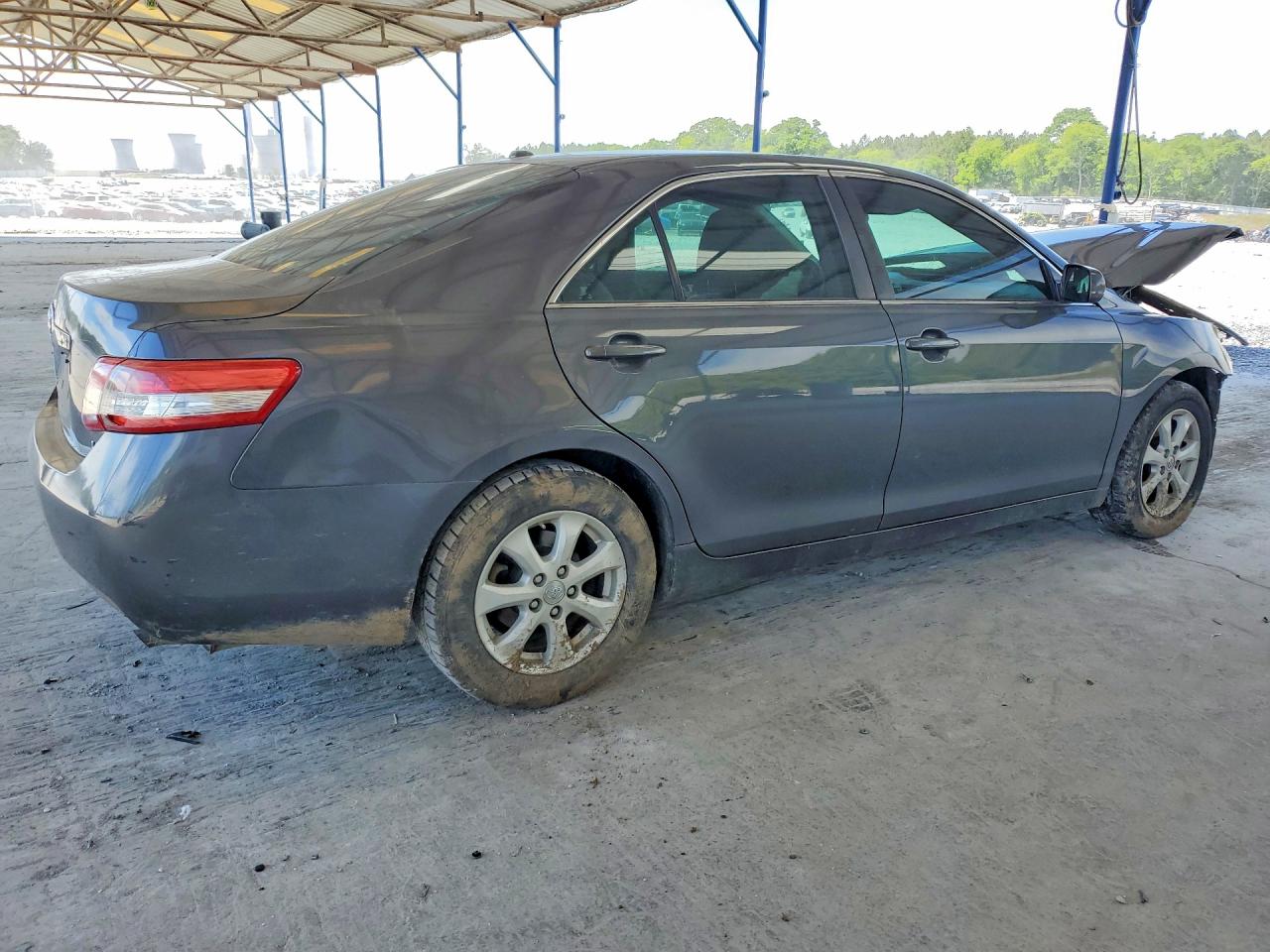 2011 Toyota Camry Le Серый vin: 4T1BF3EK5BU224505