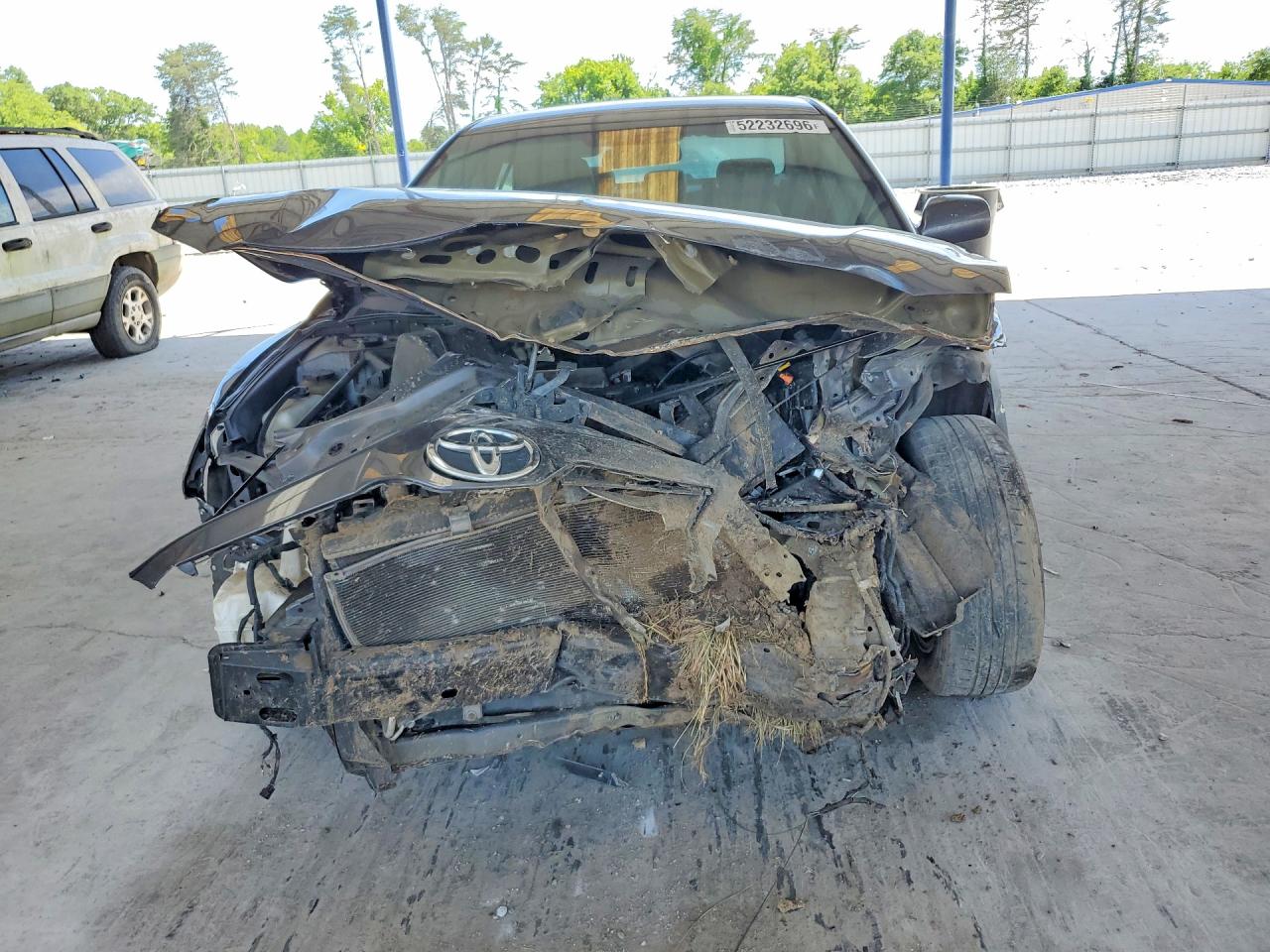 2011 Toyota Camry Le Серый vin: 4T1BF3EK5BU224505