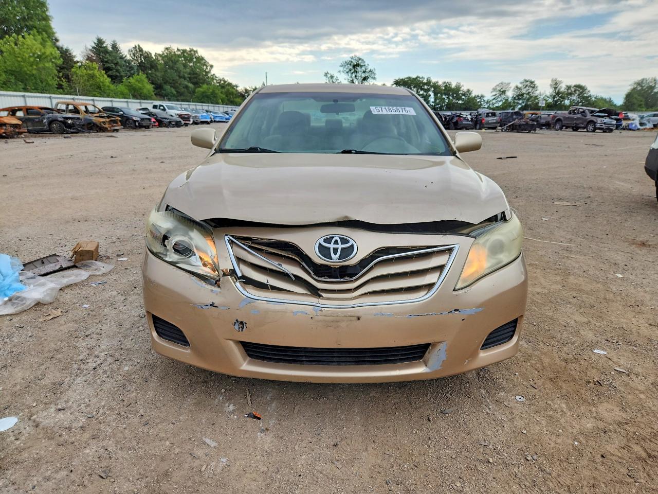 2011 Toyota Camry Le Beige vin: 4T1BF3EK5BU228327