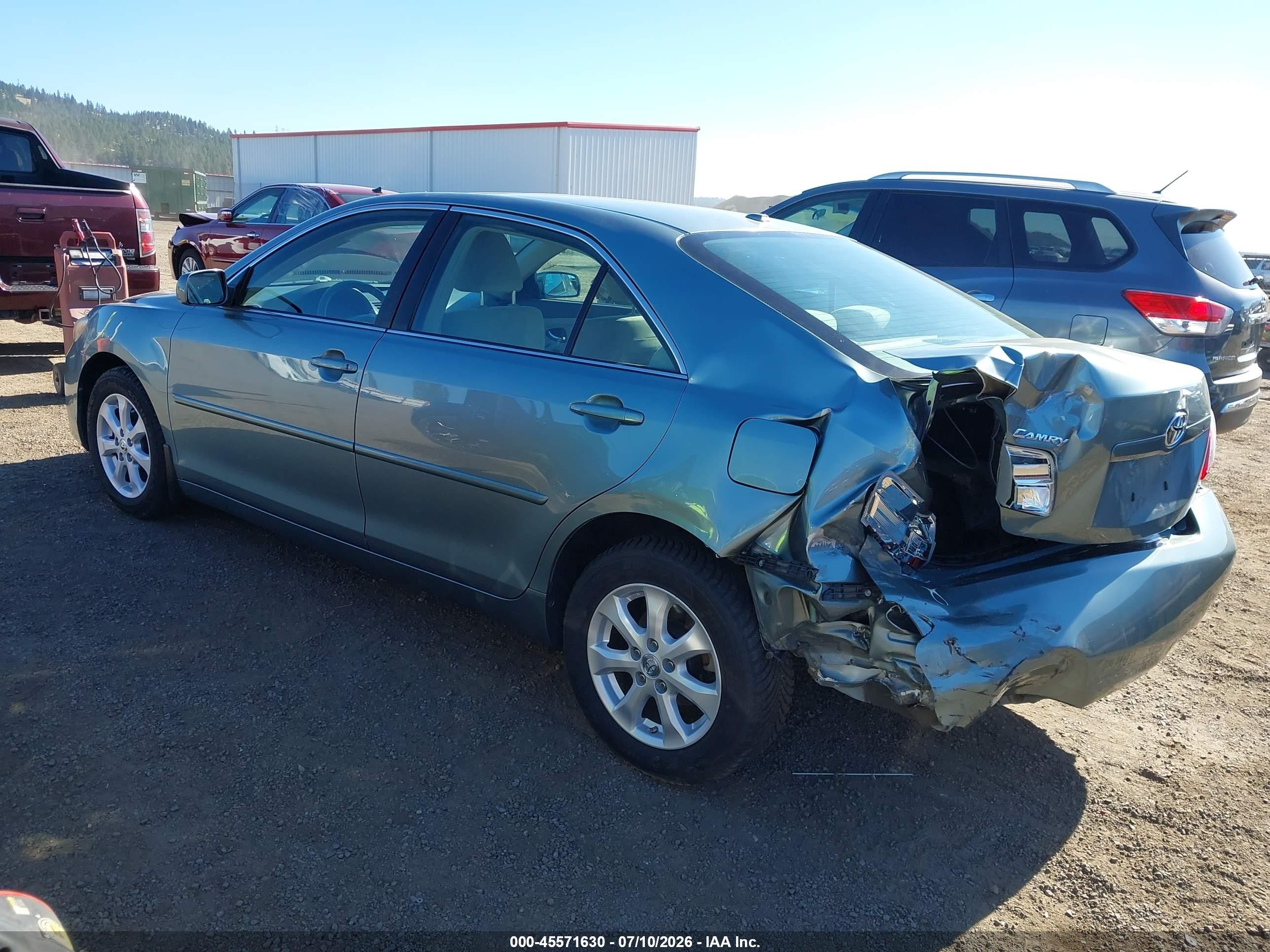 2011 Toyota Camry Le Pewter vin: 4T1BF3EK5BU595857