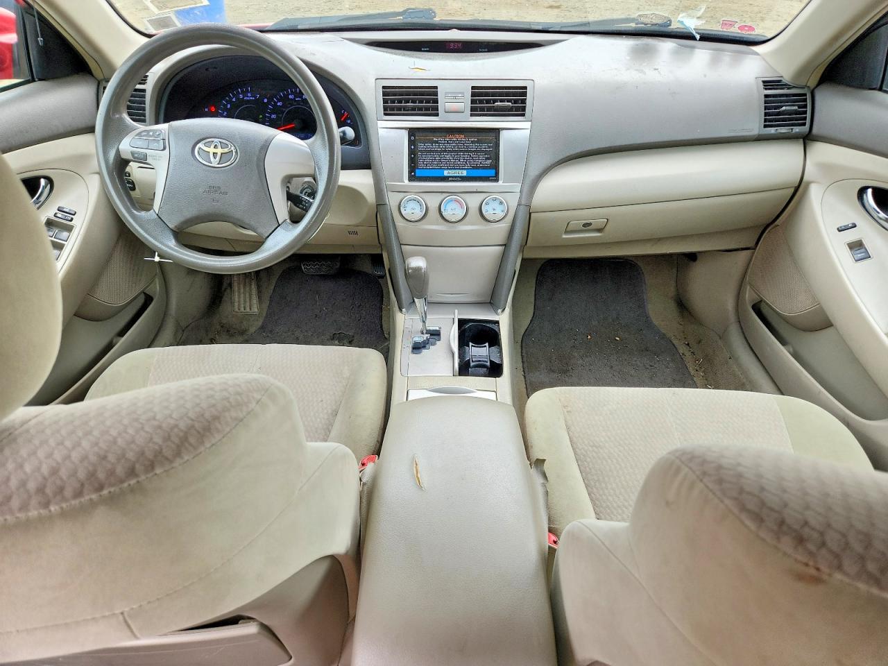 2011 Toyota Camry Le Red vin: 4T1BF3EK5BU613726