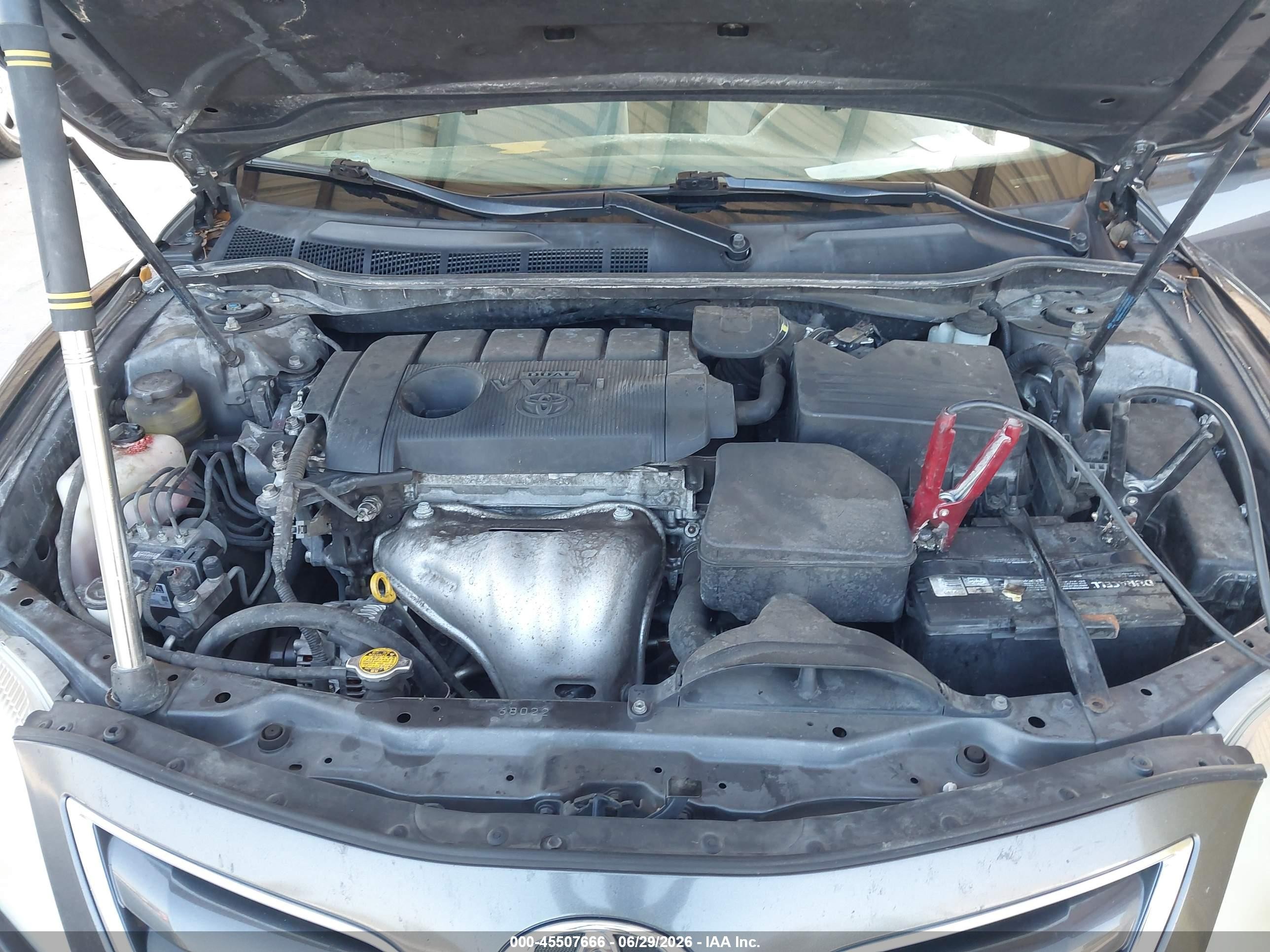 2011 Toyota Camry Le Gray vin: 4T1BF3EK5BU626704