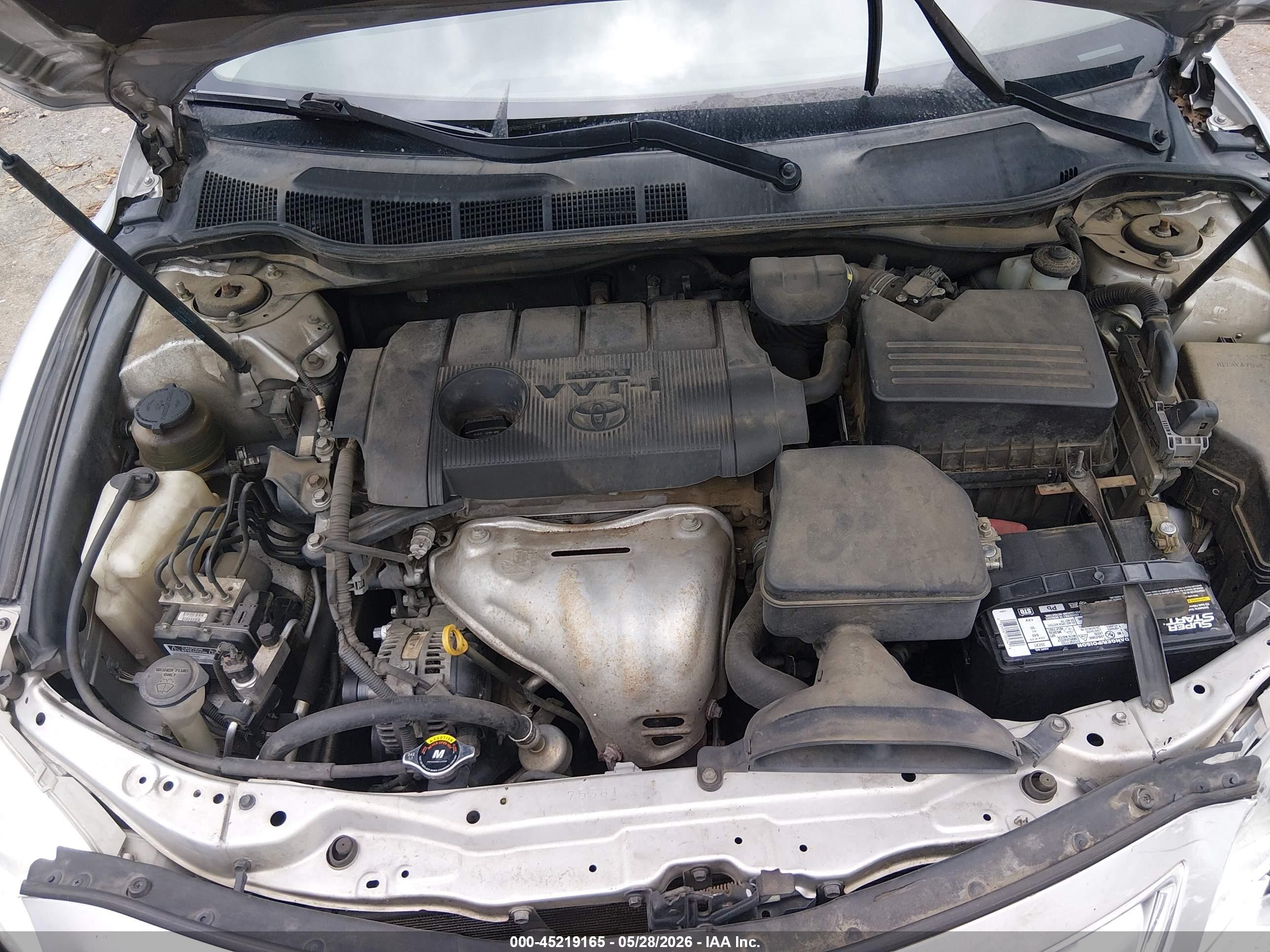 2011 Toyota Camry Le Silver vin: 4T1BF3EK5BU631210