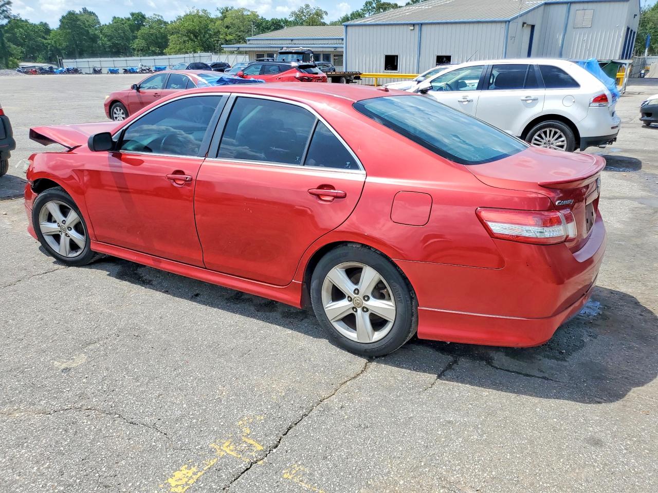 2011 Toyota Camry Se Red vin: 4T1BF3EK5BU638111