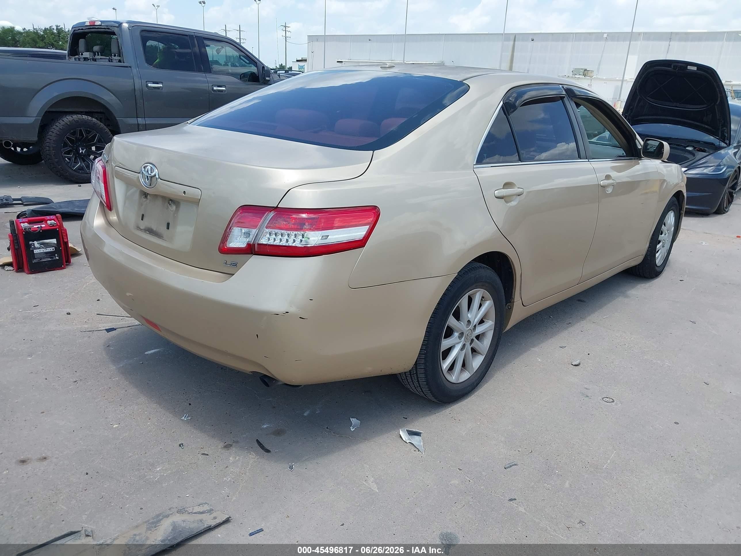 2011 Toyota Camry Le Коричневый vin: 4T1BF3EK5BU651263