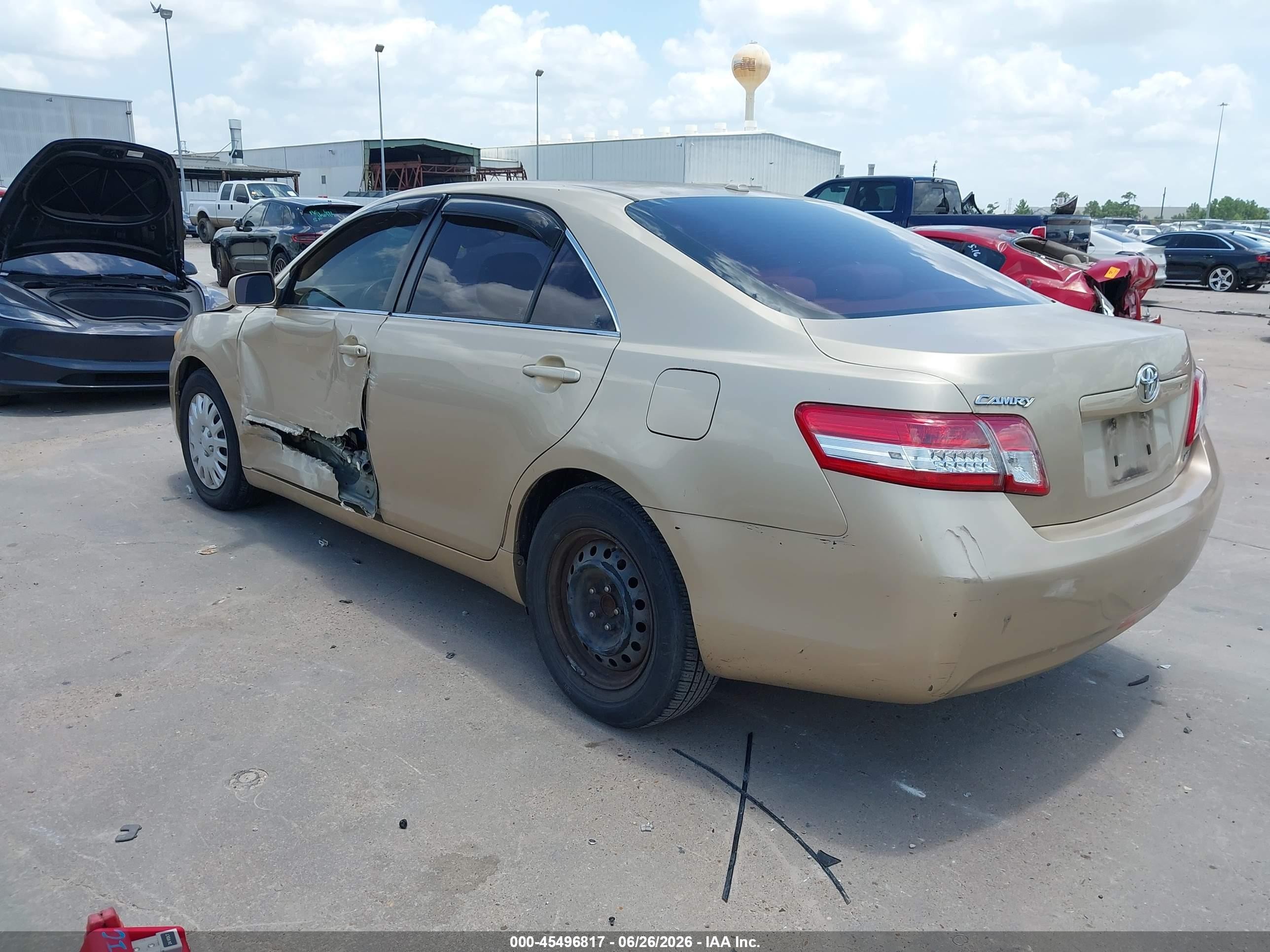 2011 Toyota Camry Le Коричневый vin: 4T1BF3EK5BU651263