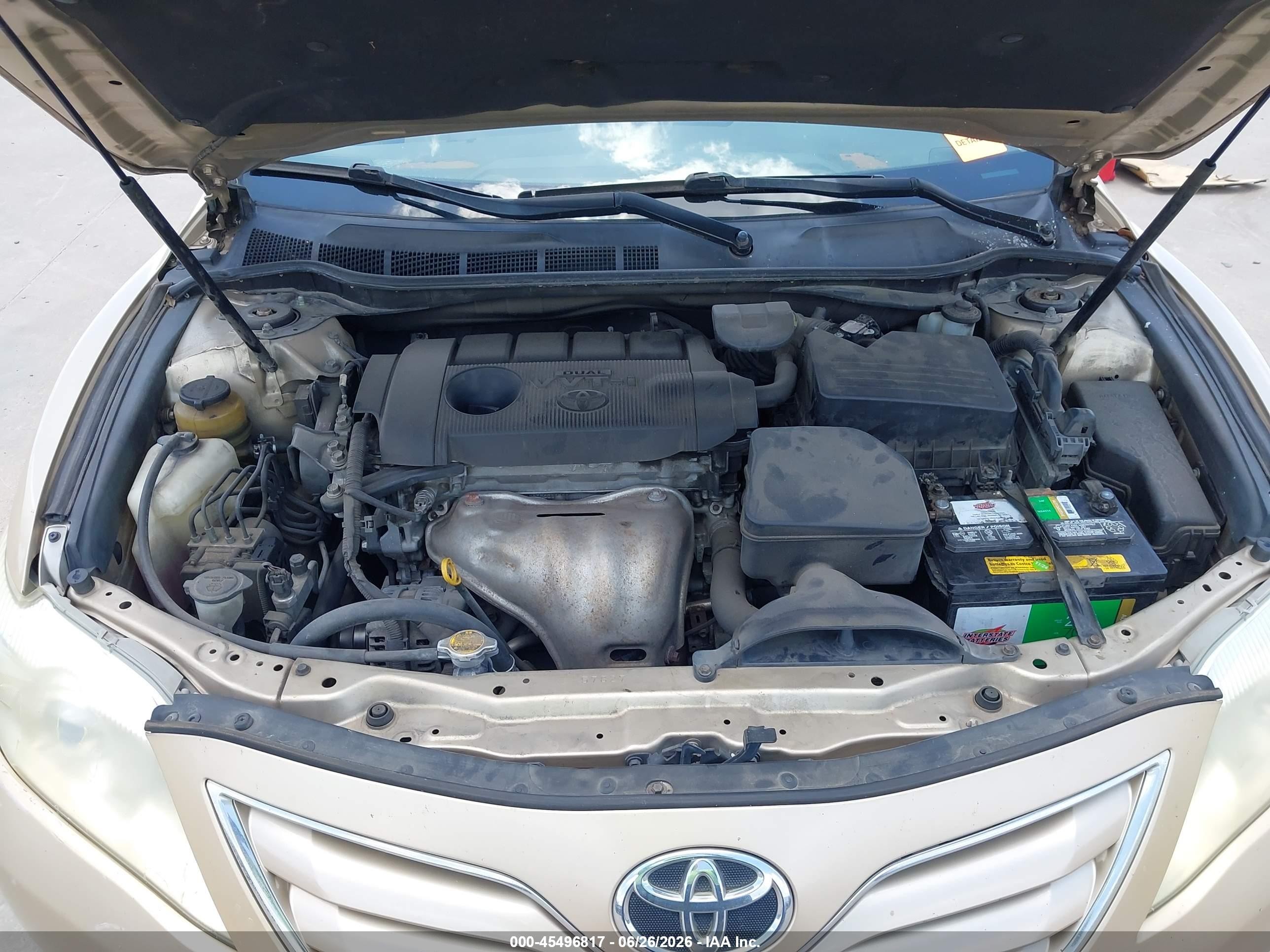 2011 Toyota Camry Le Коричневый vin: 4T1BF3EK5BU651263