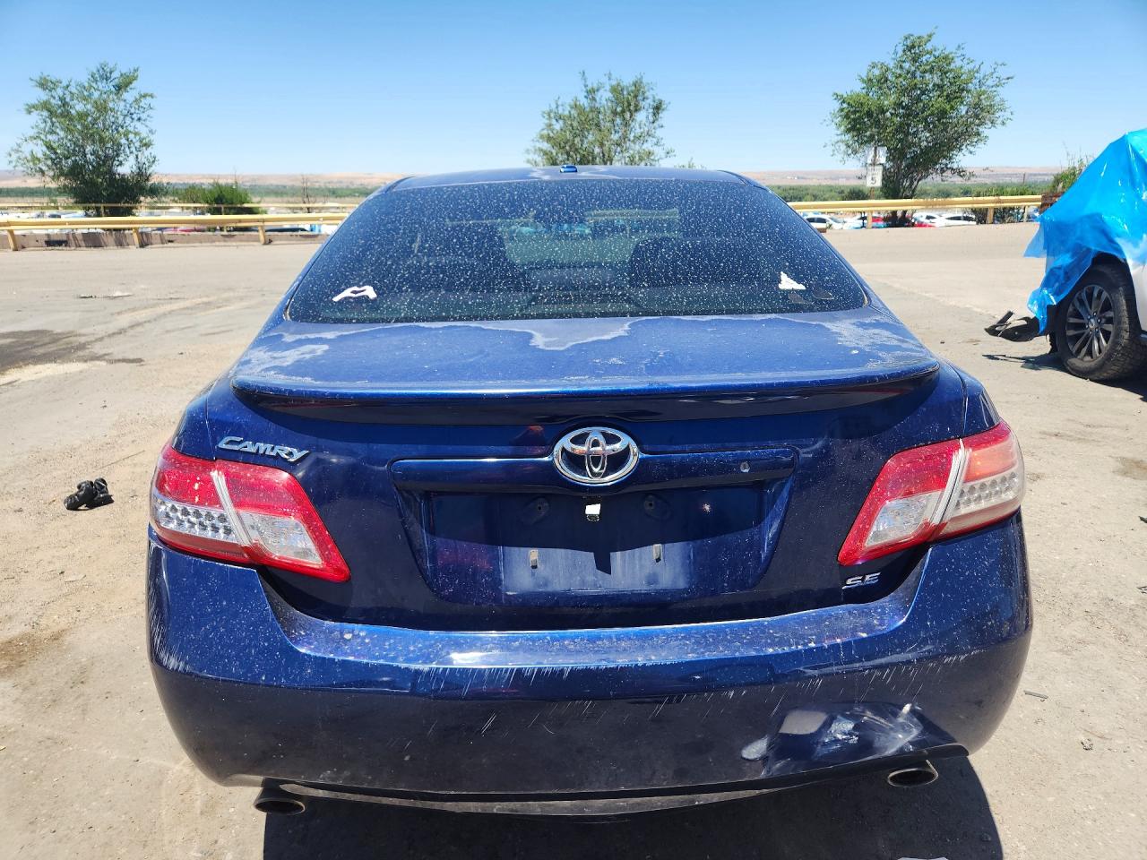 2011 Toyota Camry Se Blue vin: 4T1BF3EK5BU679130