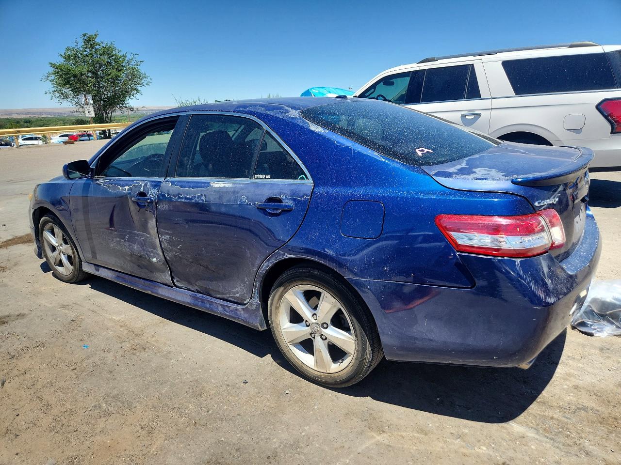 2011 Toyota Camry Se Blue vin: 4T1BF3EK5BU679130