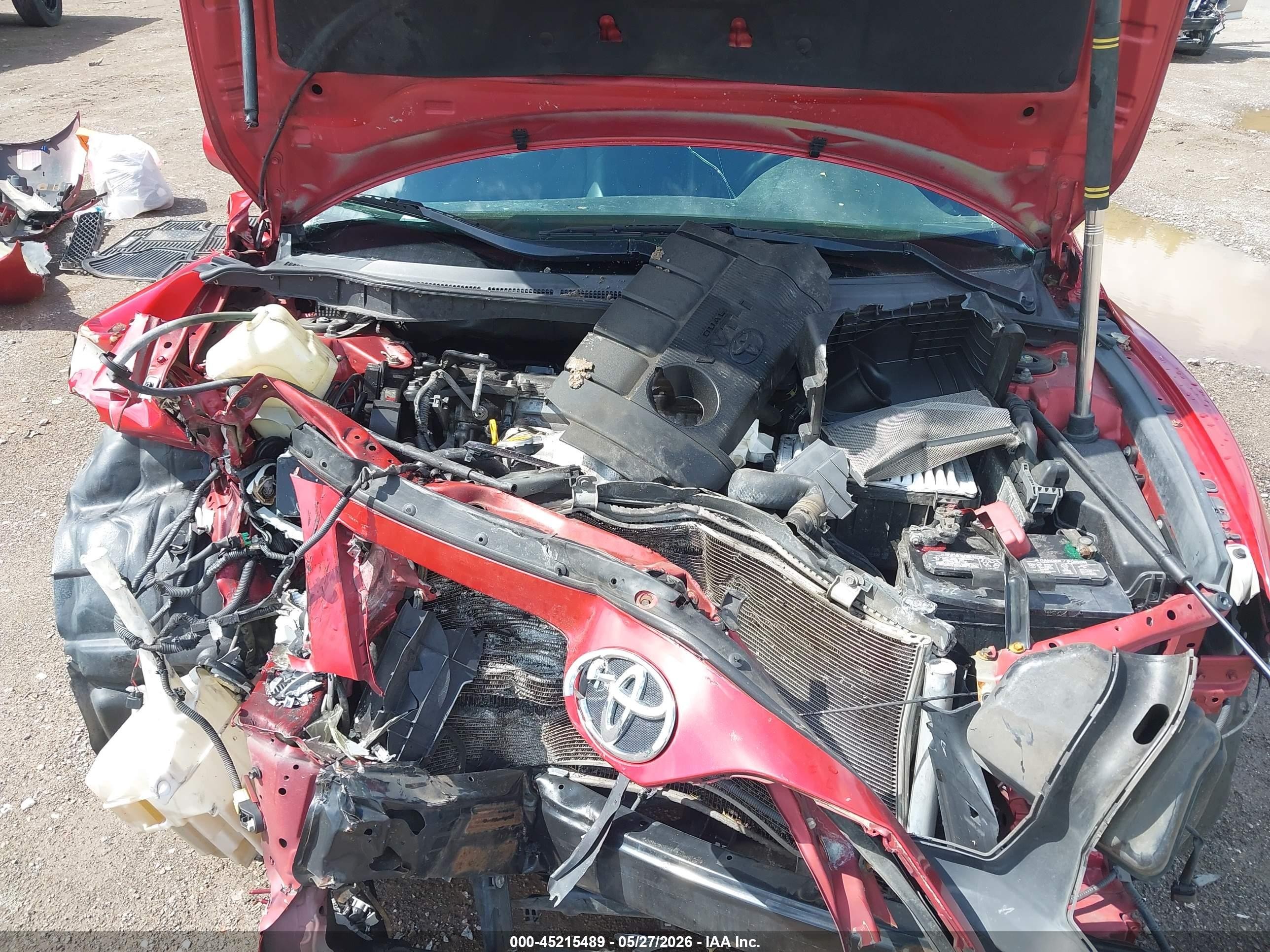 2011 Toyota Camry Se Red vin: 4T1BF3EK5BU680830
