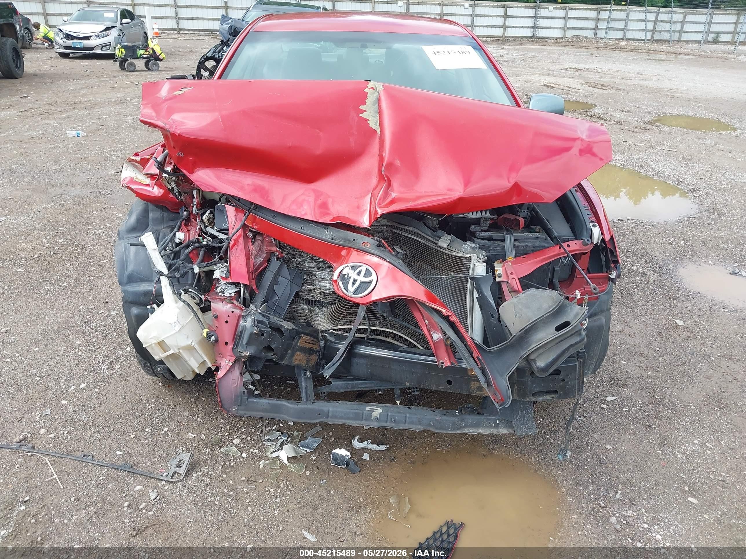 2011 Toyota Camry Se Red vin: 4T1BF3EK5BU680830