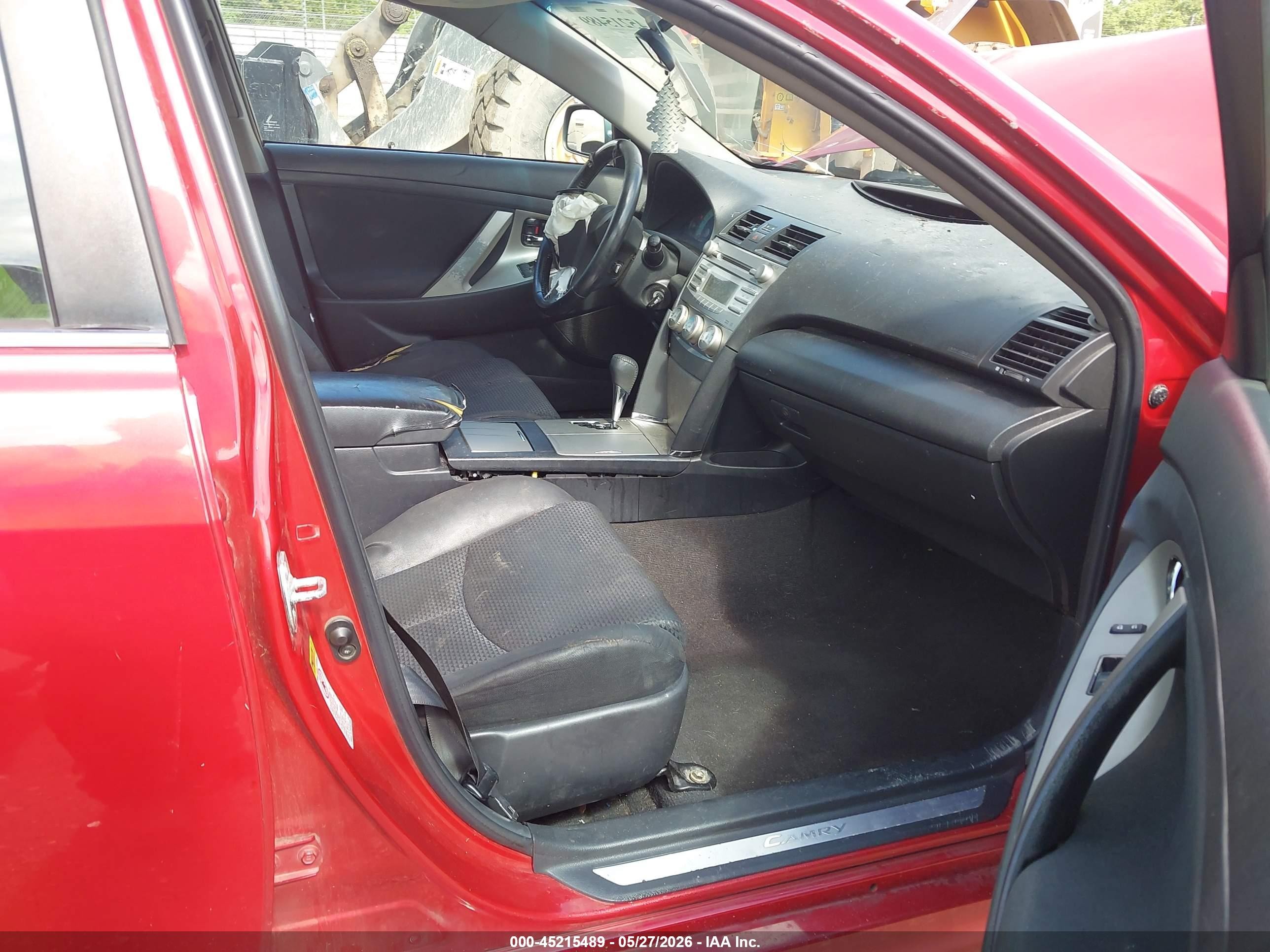 2011 Toyota Camry Se Red vin: 4T1BF3EK5BU680830