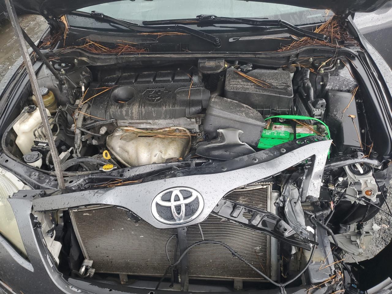 2011 Toyota Camry Base Gray vin: 4T1BF3EK5BU680956