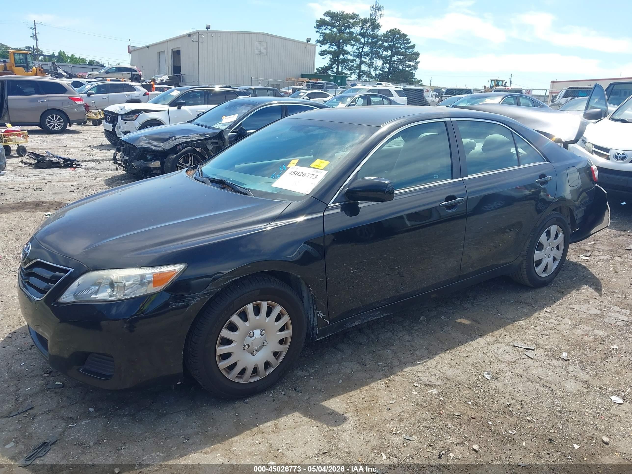 2011 Toyota Camry   Black vin: 4T1BF3EK5BU681363
