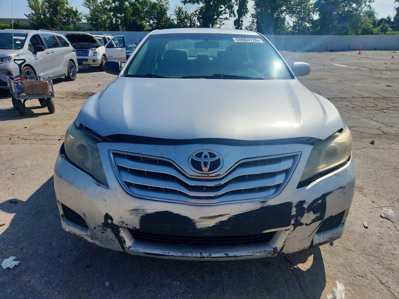 2011 Toyota Camry Le Silver vin: 4T1BF3EK5BU697806