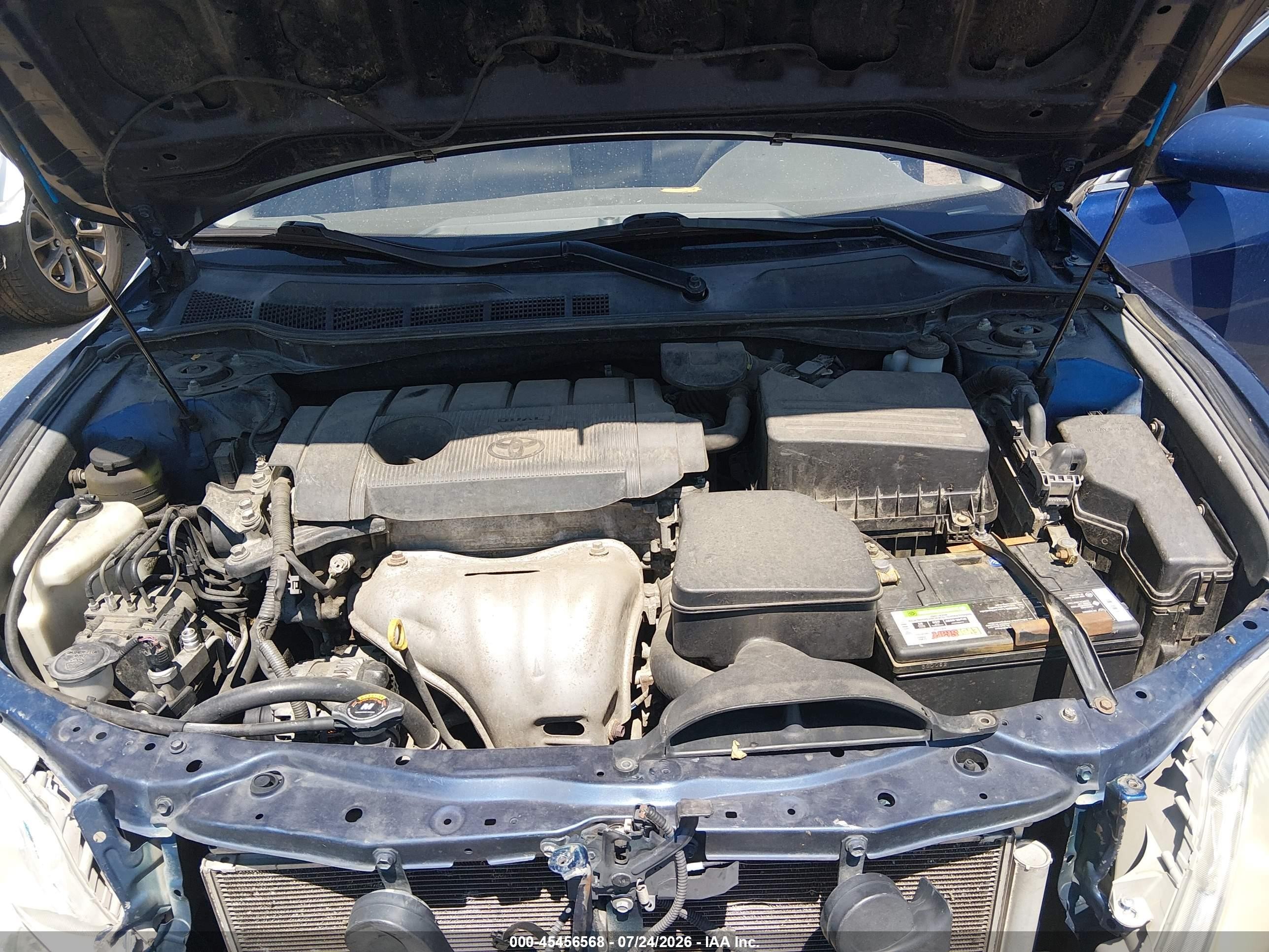 2011 Toyota Camry Le Blue vin: 4T1BF3EK5BU715530